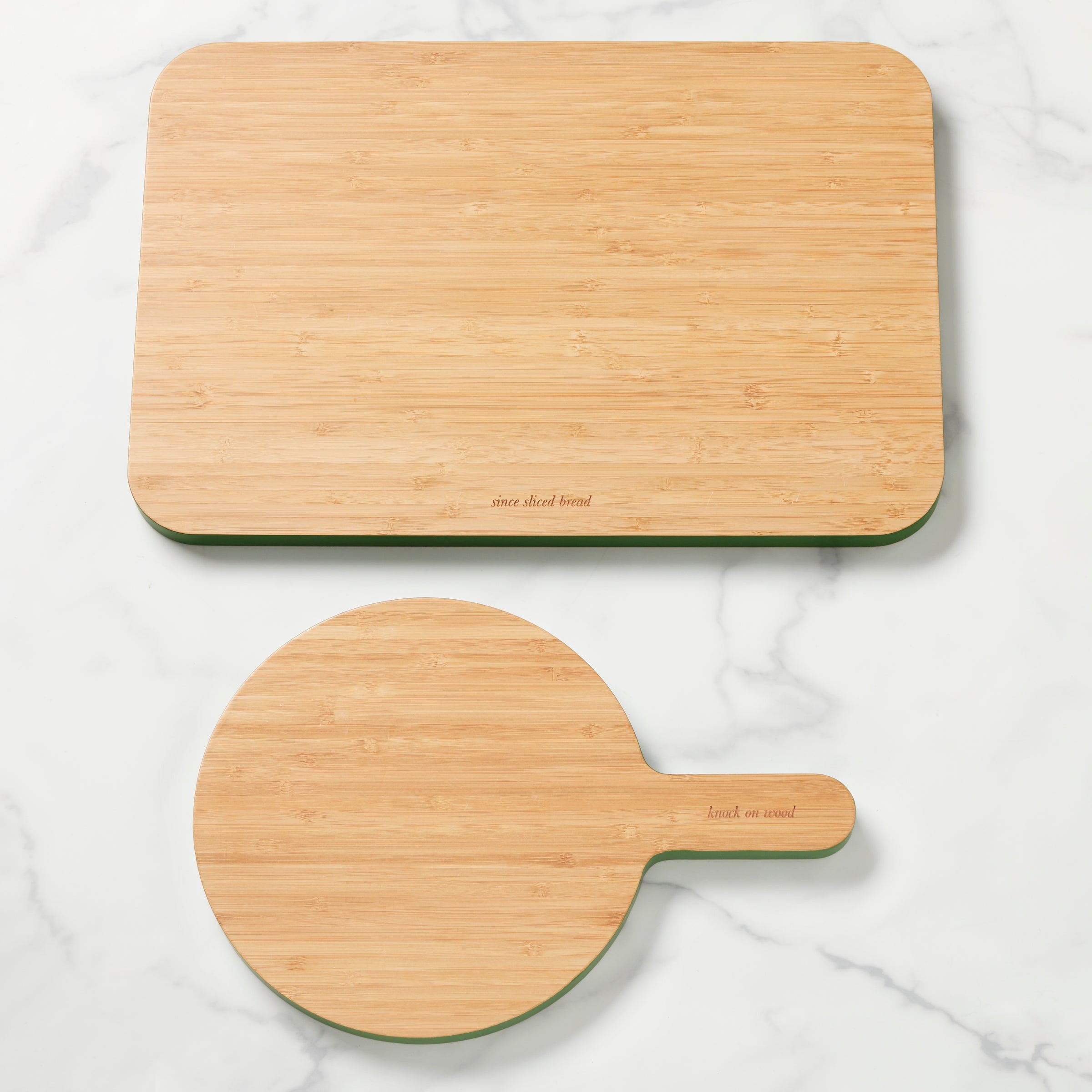 Knock On Wood 2 Piece Cutting Board Set