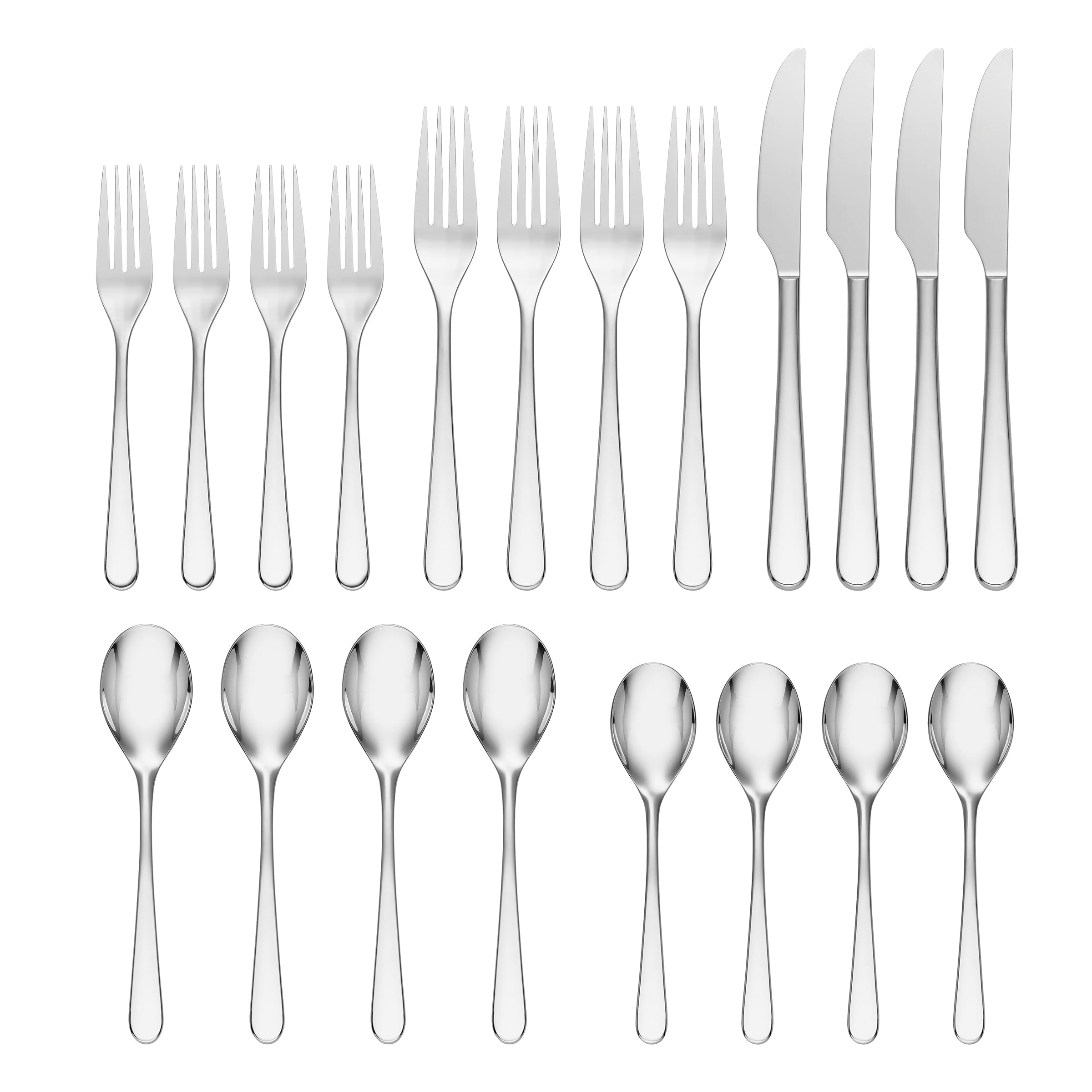Alternative view of Kenbrook 20 Piece Flatware Set