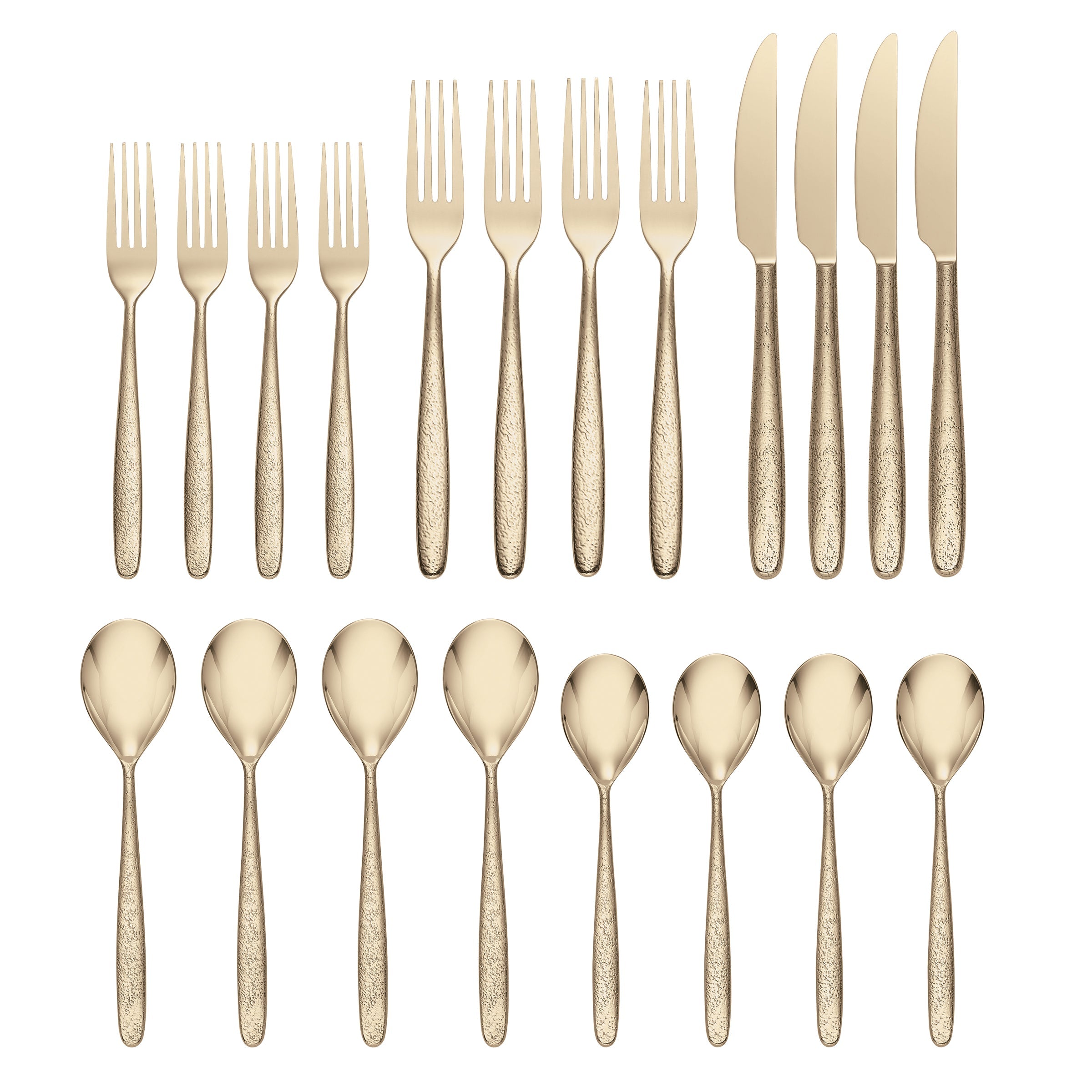 Alternative view of Storm Champagne 20 Piece Flatware Set