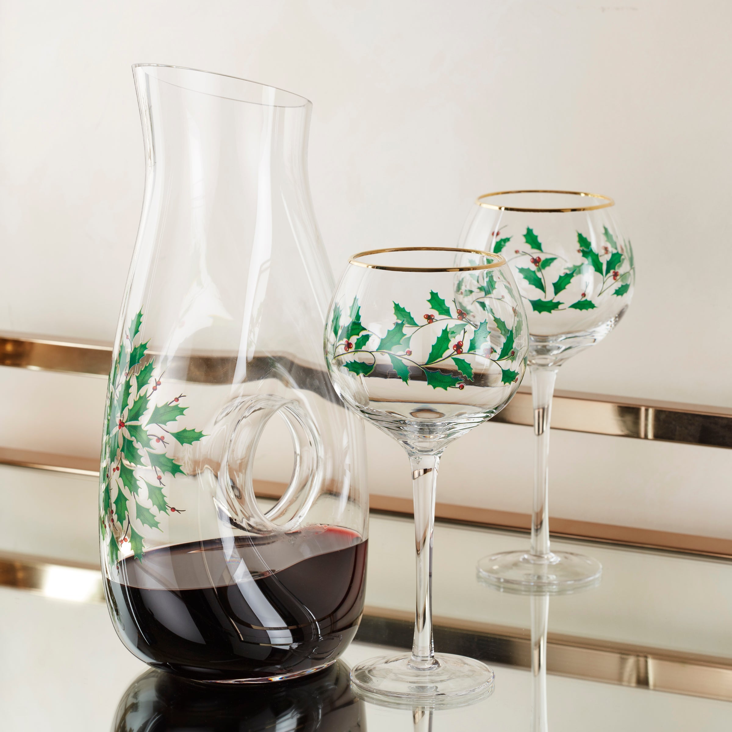 Holiday Pierced Decanter - Image 4
