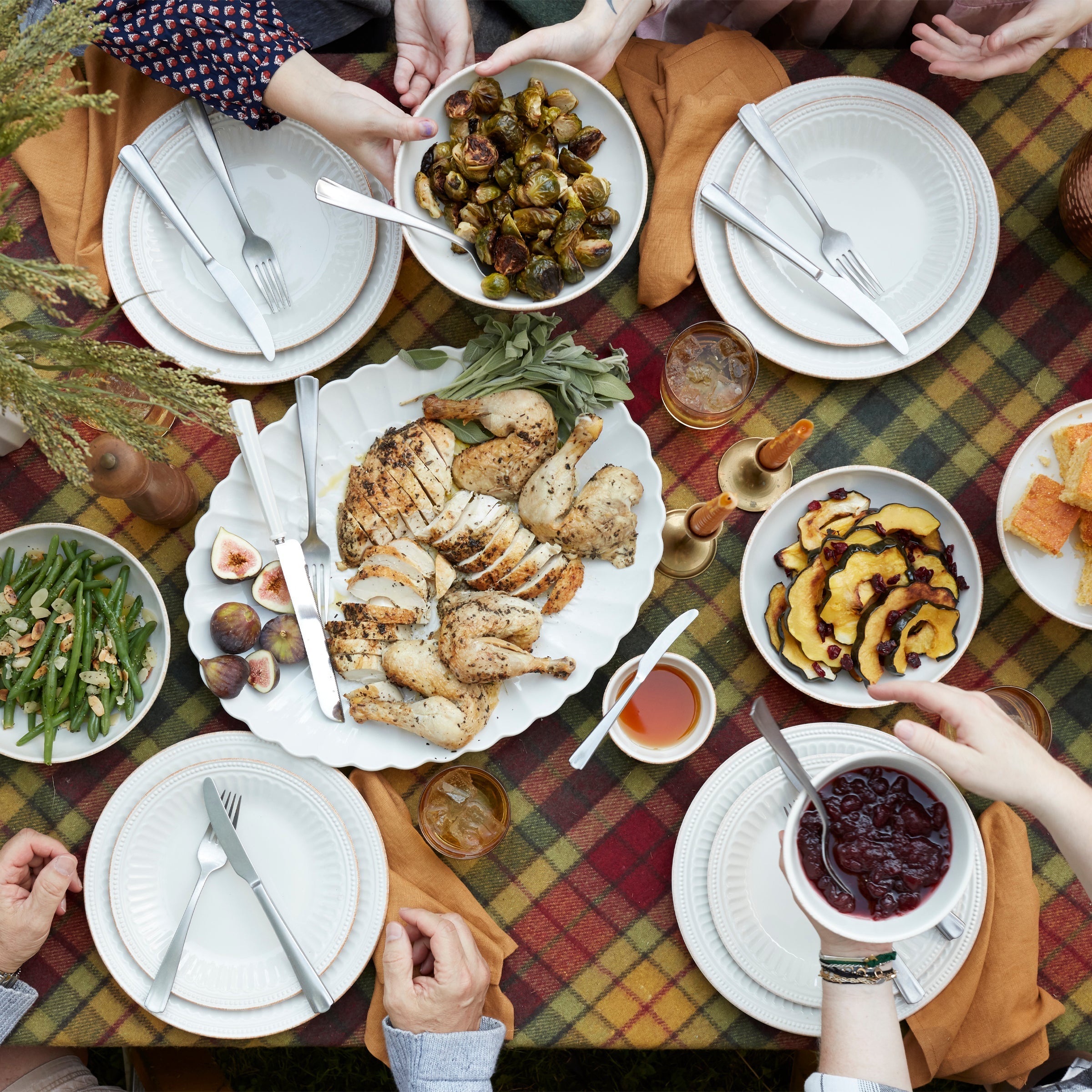 French Perle Groove 12 Piece Place Setting - Image 5