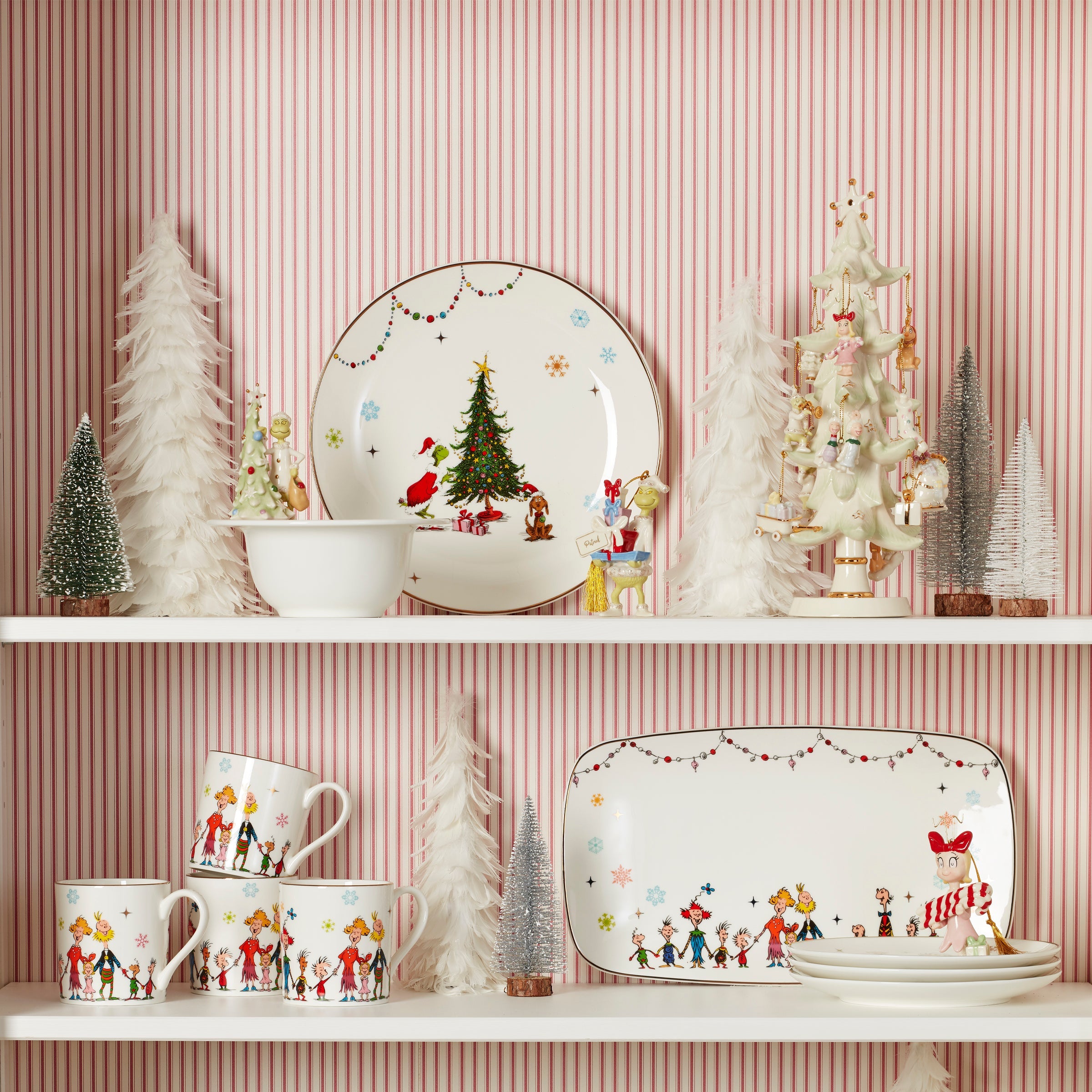 Alternative view of How The Grinch Stole Christmas 12 Piece Ornament & Tree Set