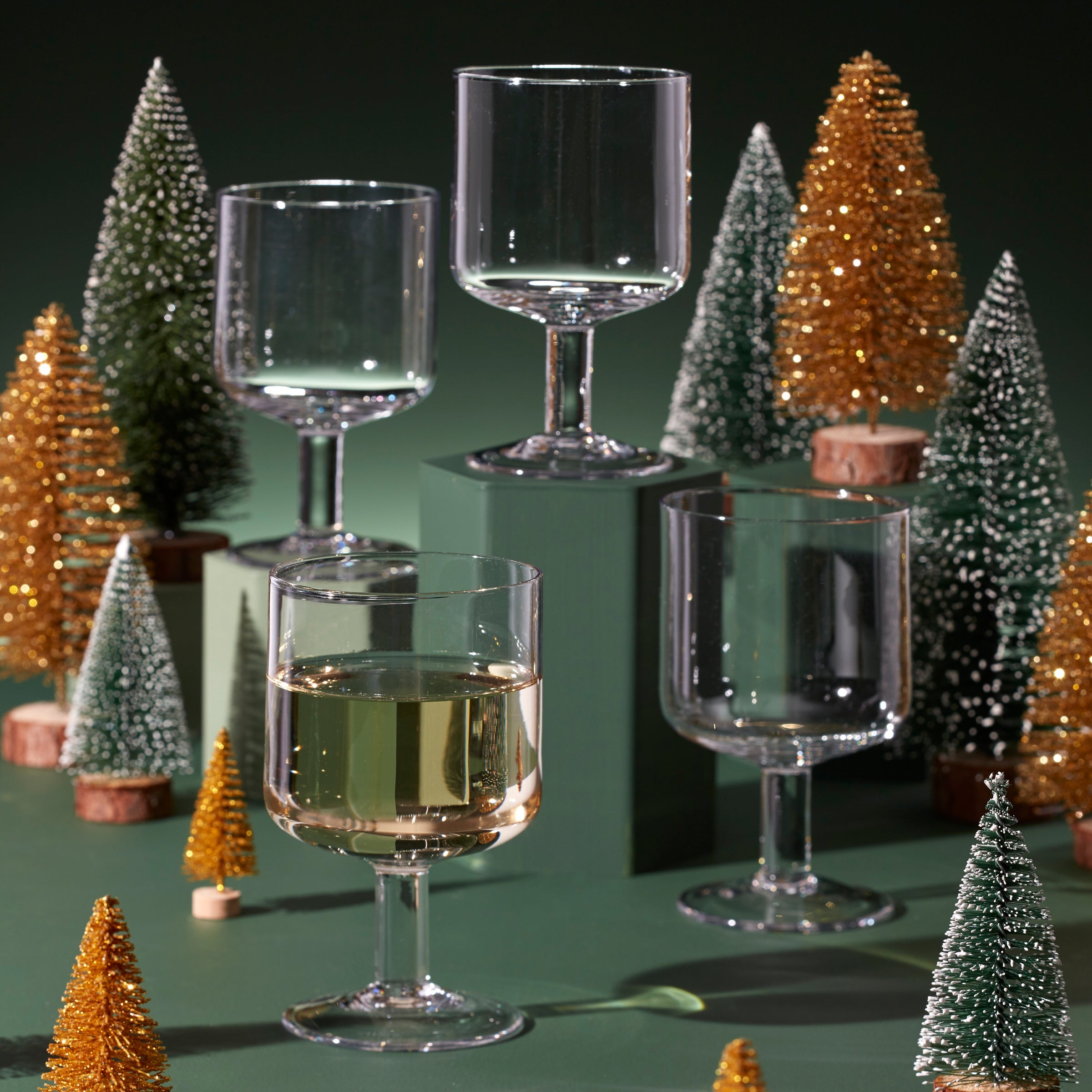 Tuscany Classics Stackable Wine Glass Set Of 4 - Image 3