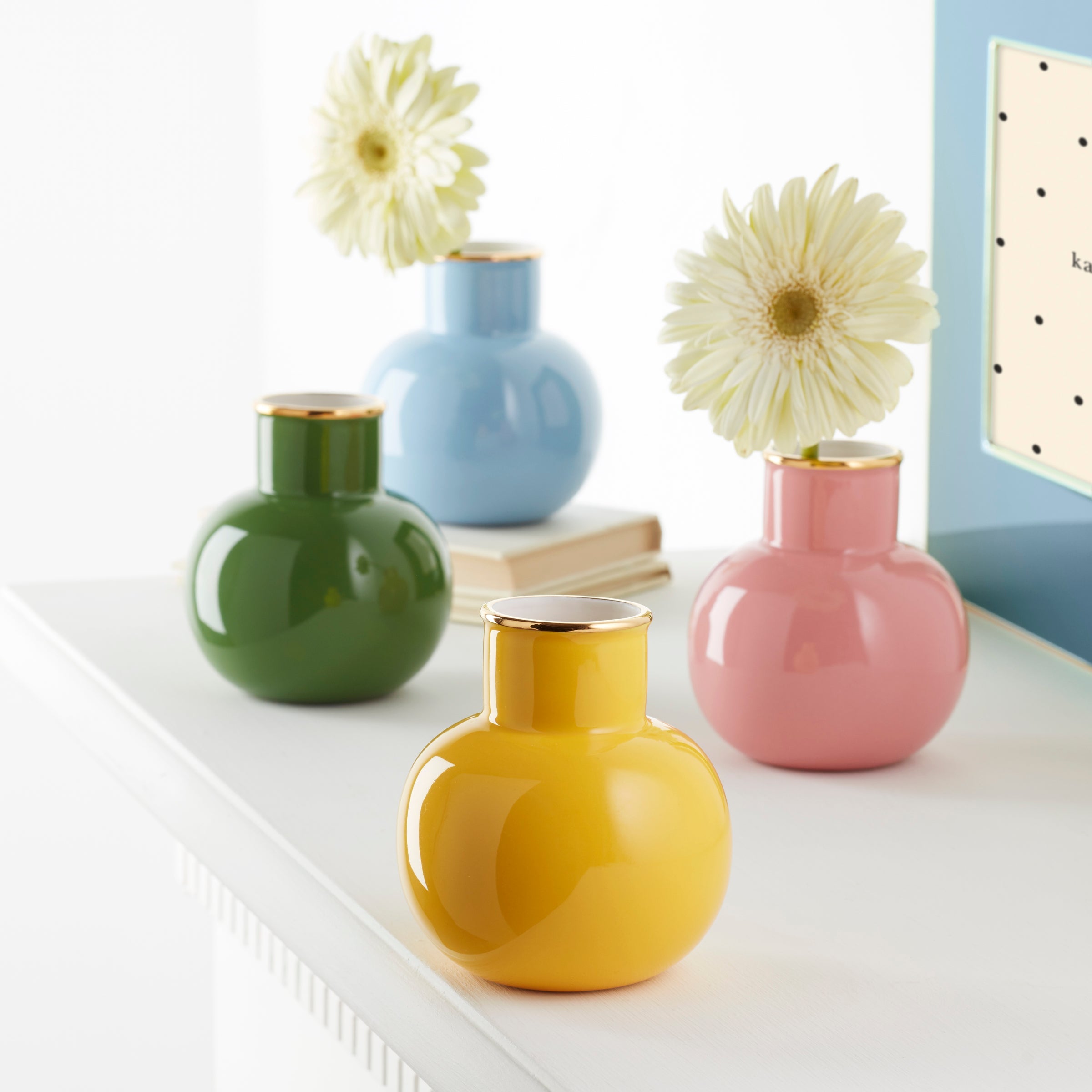 Alternative view of Make It Pop Small Vase Blue