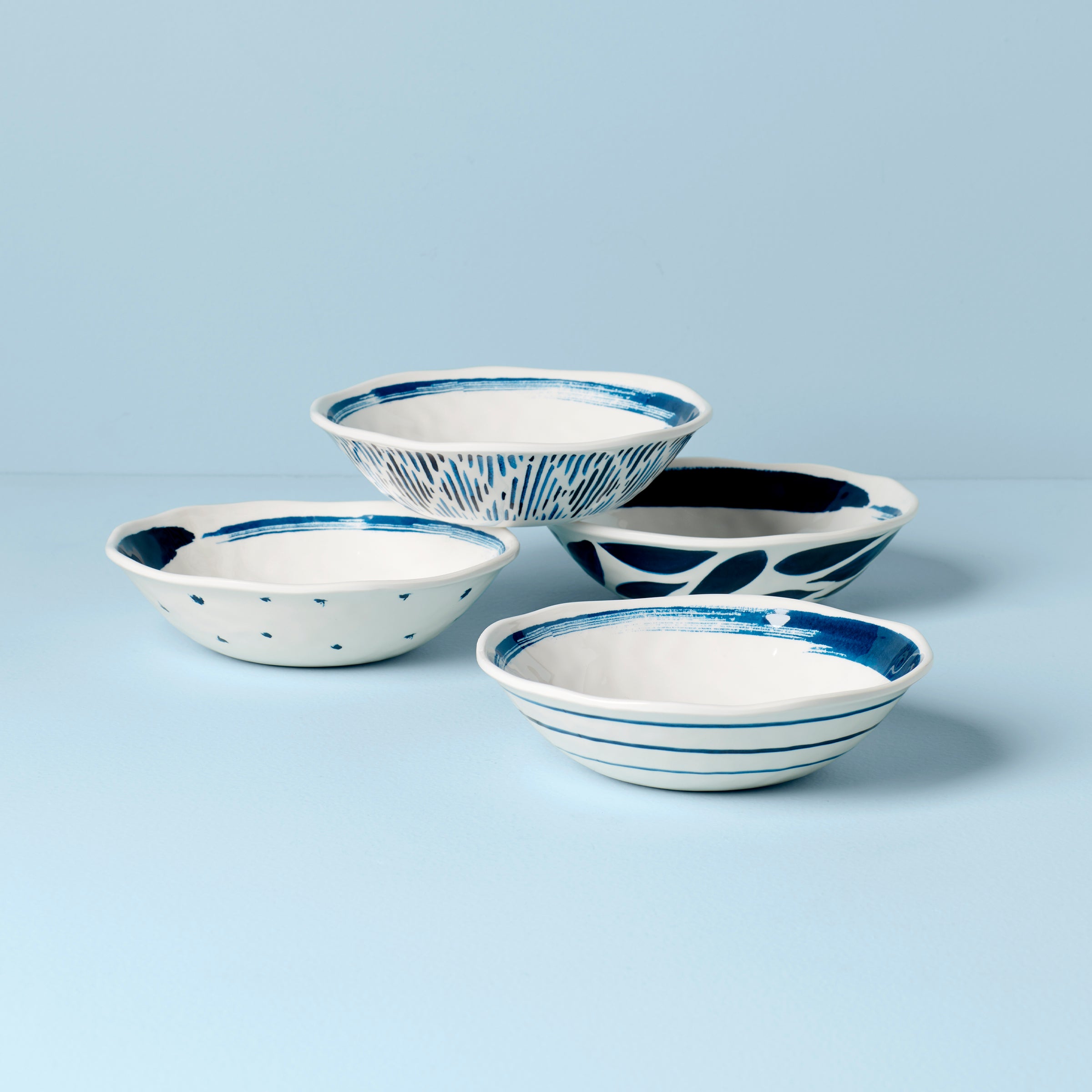 Blue Bay Melamine All Purpose Bowls Set of 4