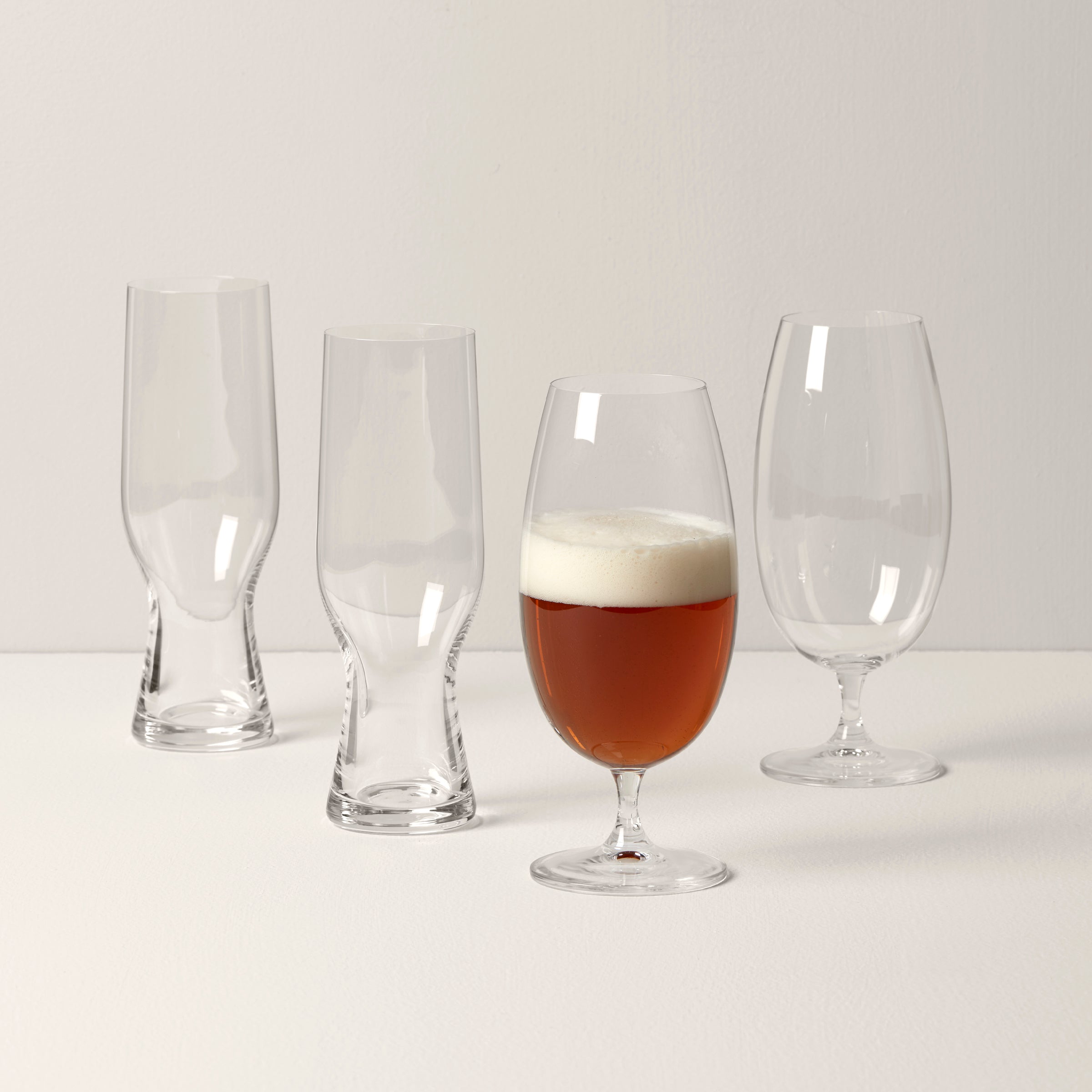 Alternative view of Tuscany Classics Assorted Beer Glasses   Set Of 4