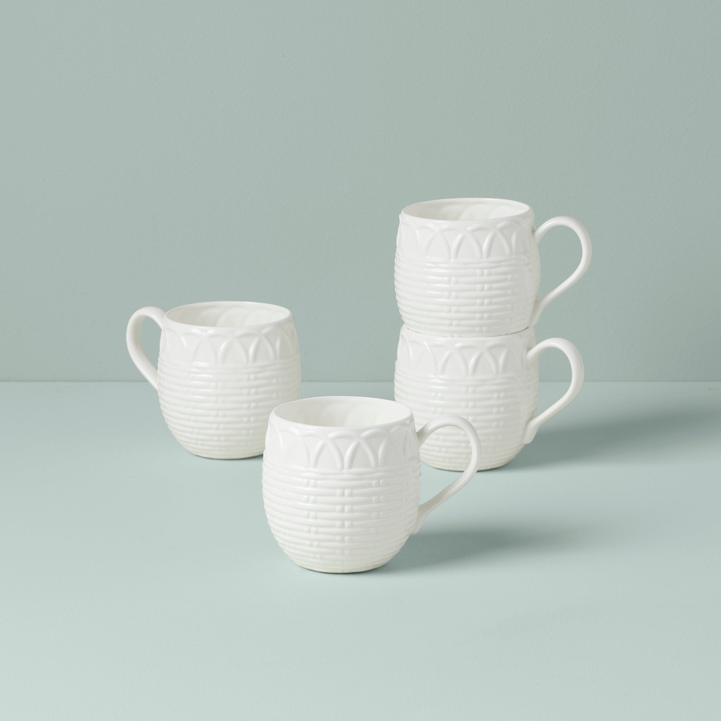 Wicker Creek Mugs Set of 4