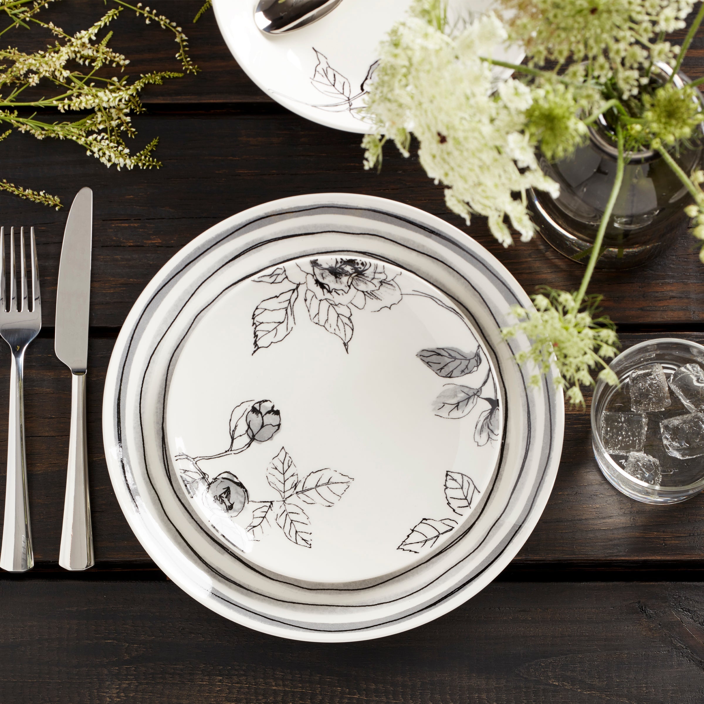 Alternative view of Sketchbook 12 Piece Dinnerware Set