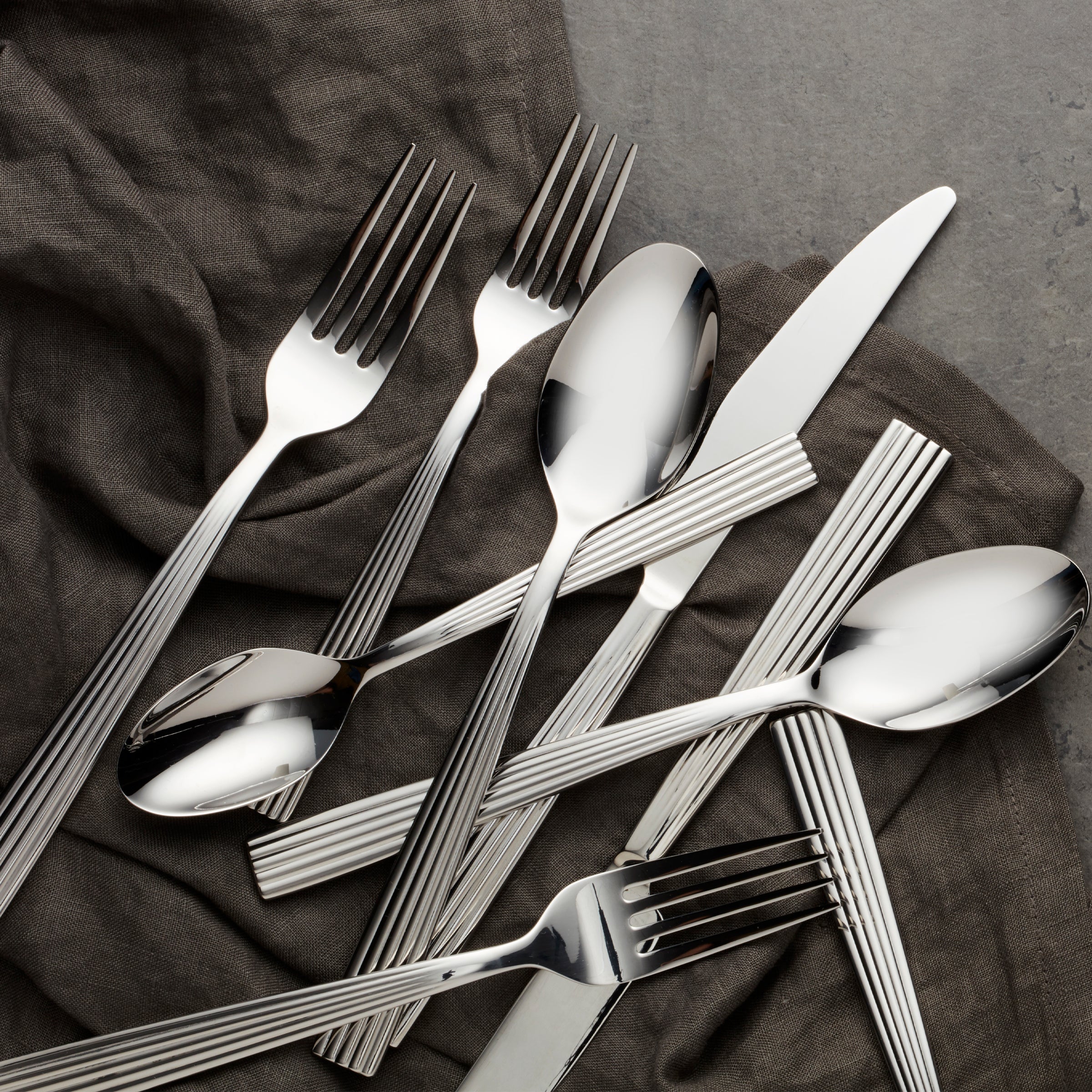 Alternative view of Kennedy 20 Piece Flatware Set