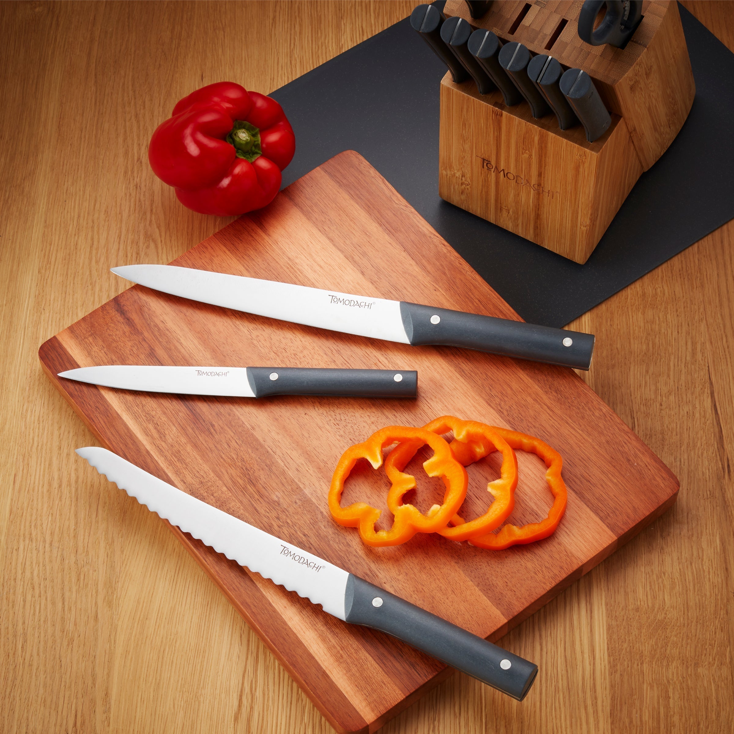 Harvest Slate 15 Piece Cutlery Block Set - Image 7