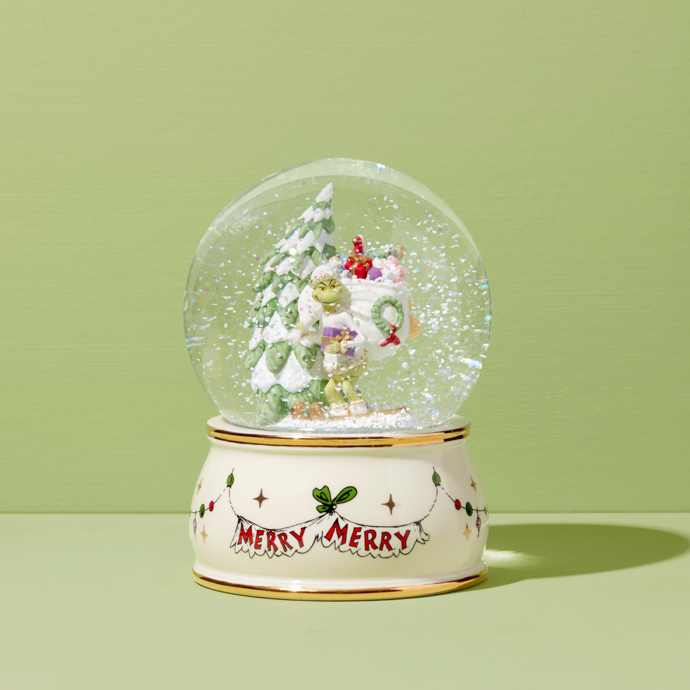 Alternative view of The Grinch Snow Globe