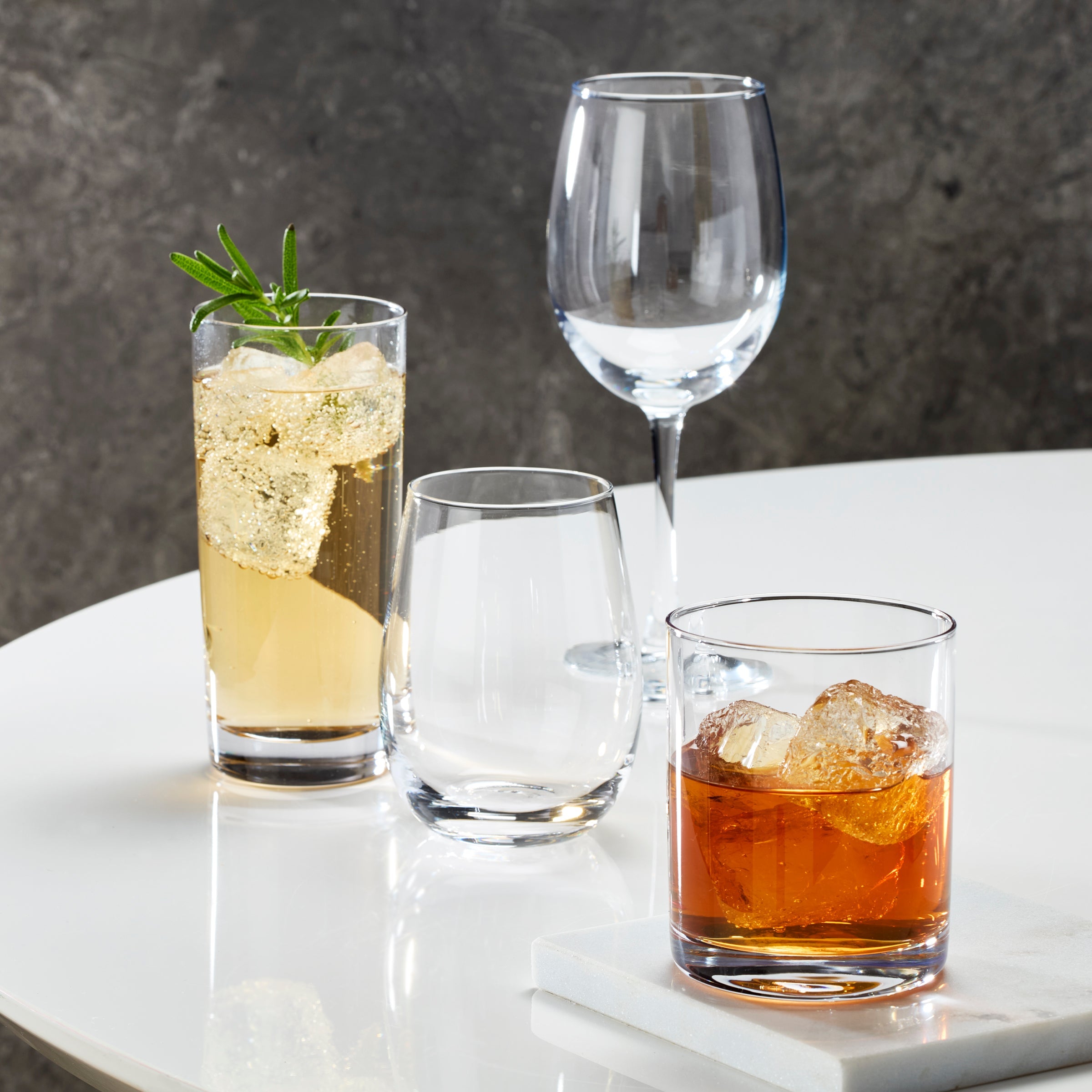Alternative view of 5 O'Clock Highball Glasses   Set Of 4