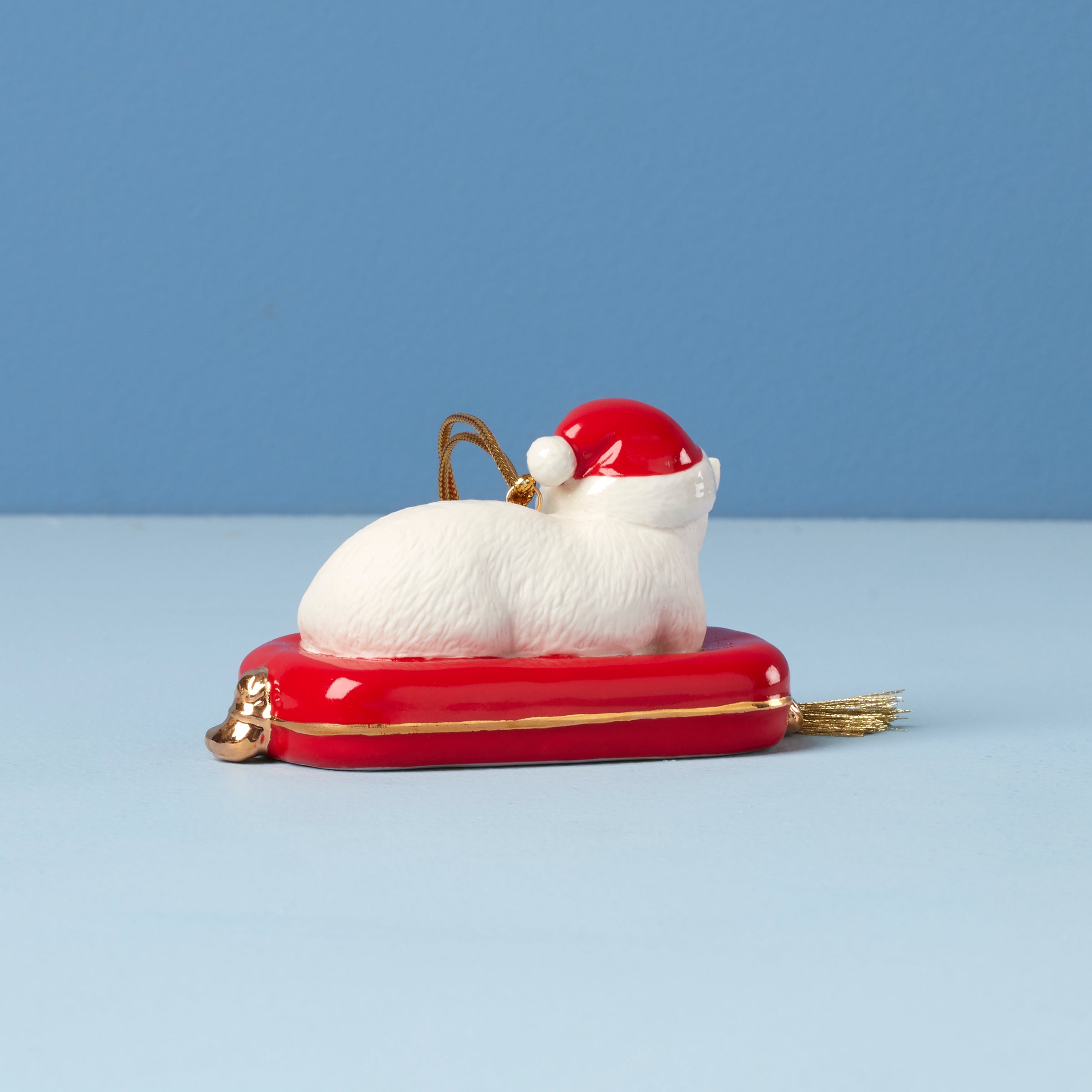 Alternative view of Personalized Cat Ornament