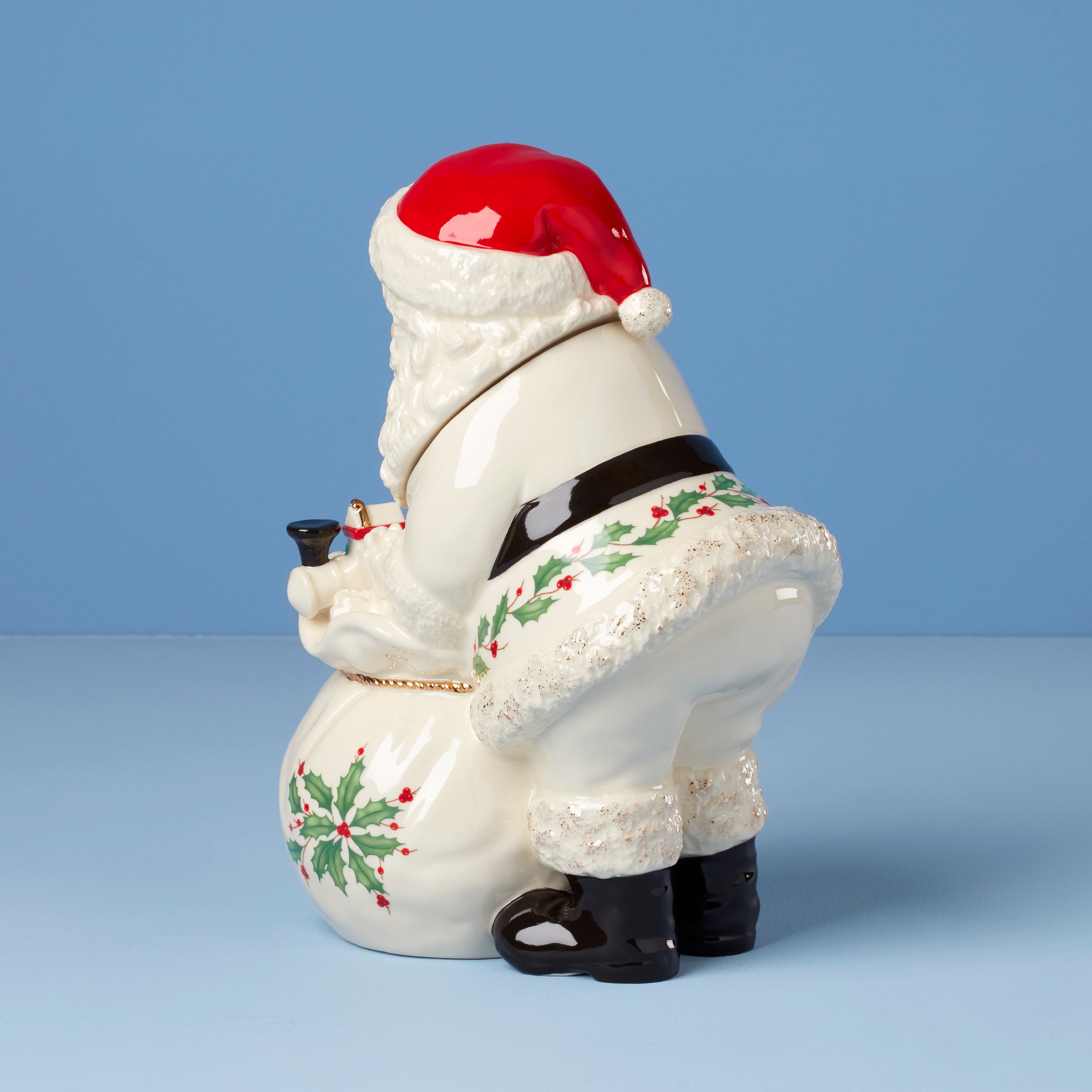 Alternative view of Holiday Santa Treat Jar
