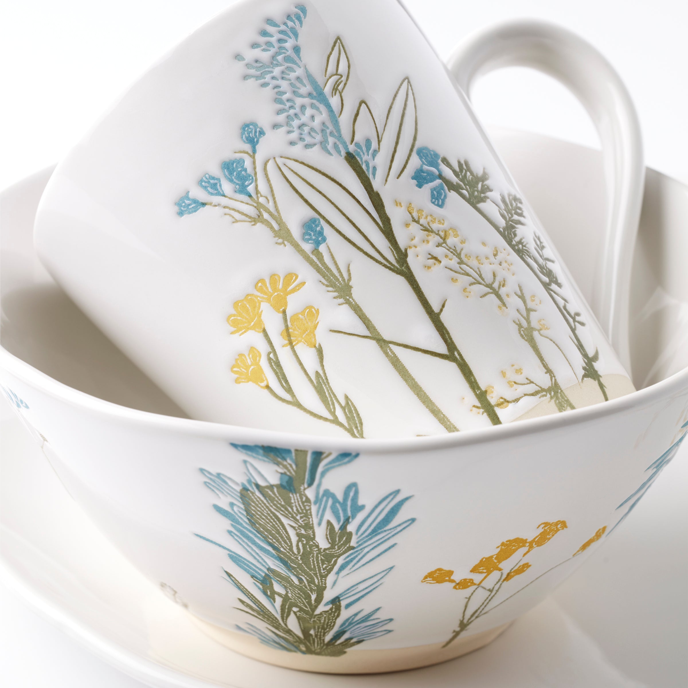 Wildflowers Mugs Set of 4 - Image 3