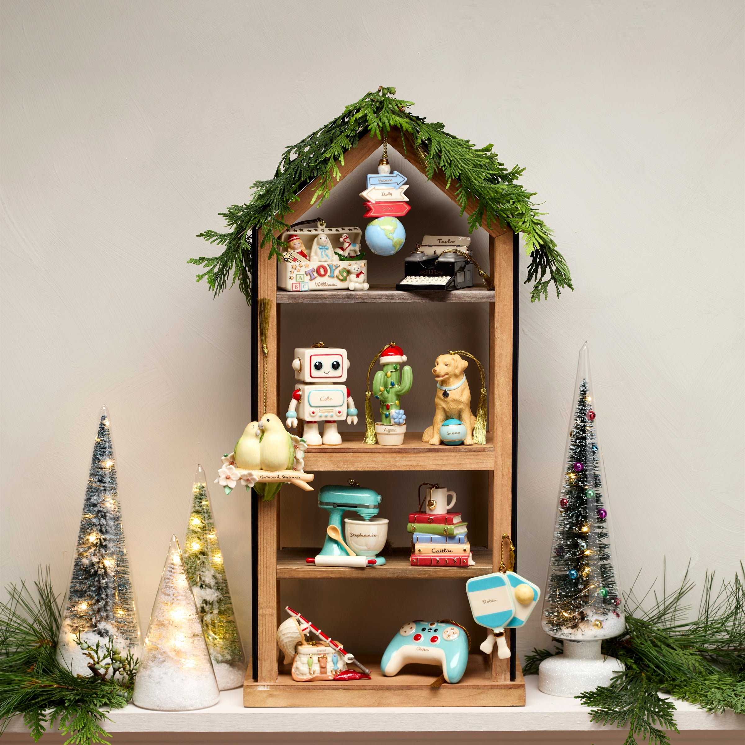 Alternative view of Personalized Video Game Controller Ornament