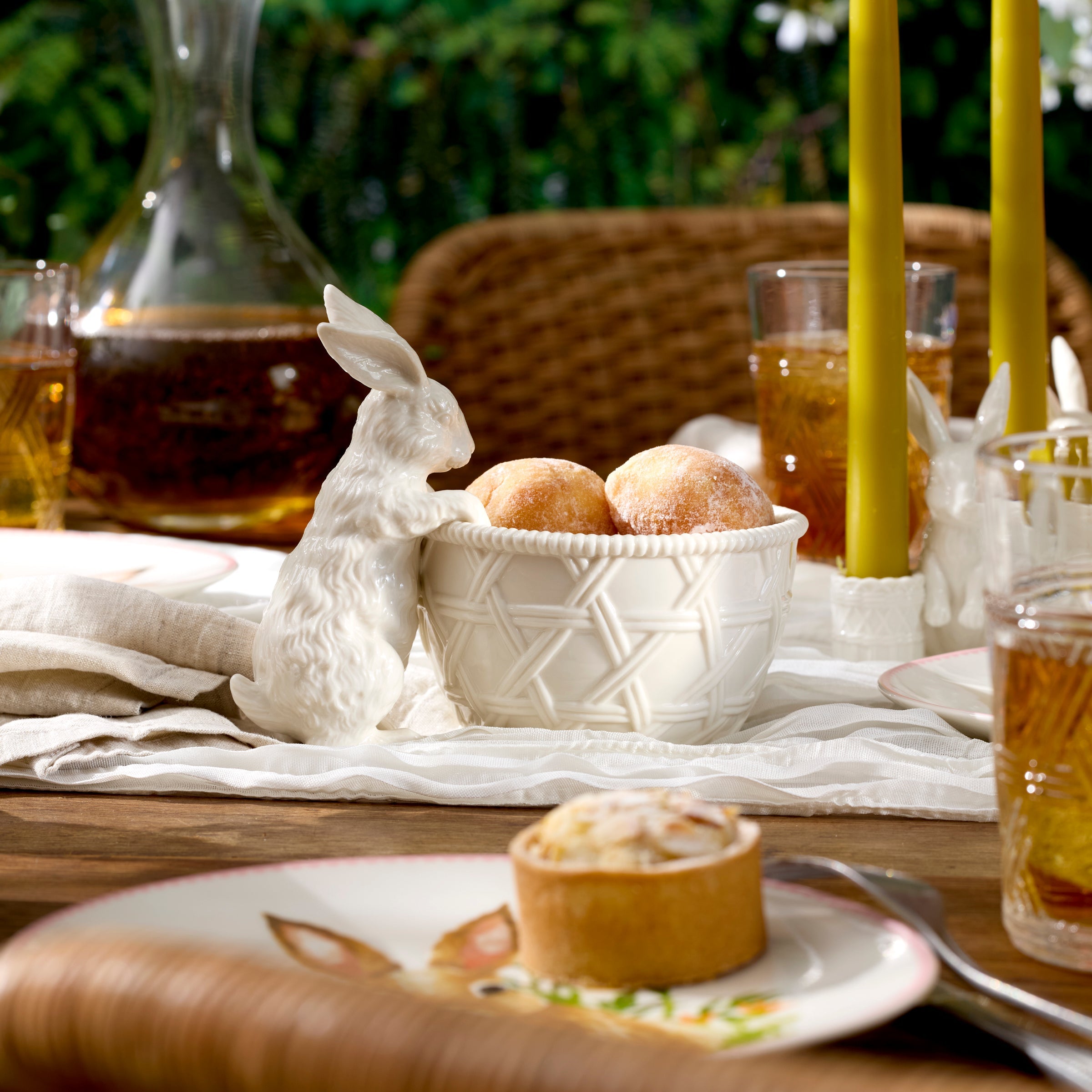 Alternative view of Wicker Creek Bunny Candy Dish