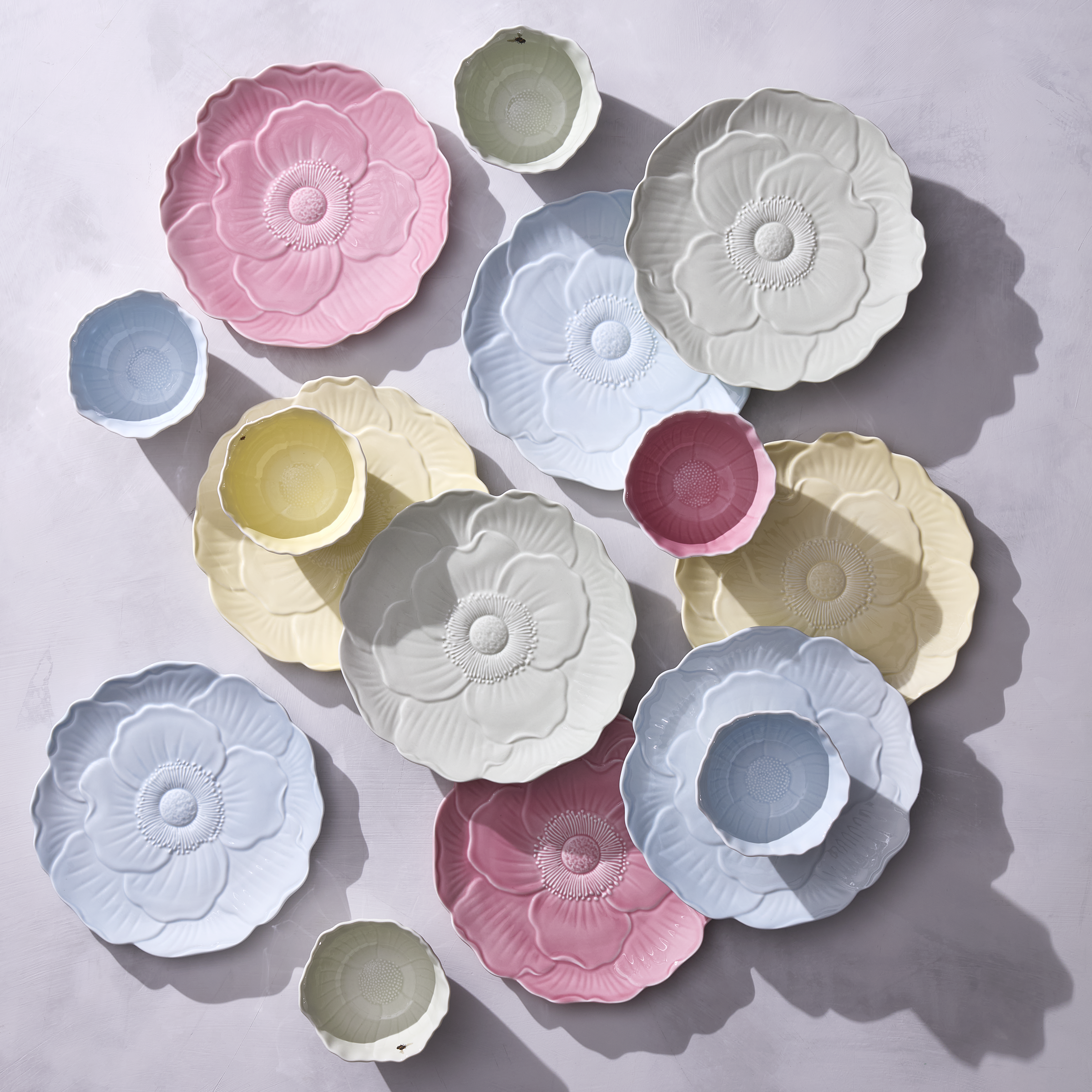 Butterfly Meadow Floral Green Accent Plates Set of 4 - Image 13