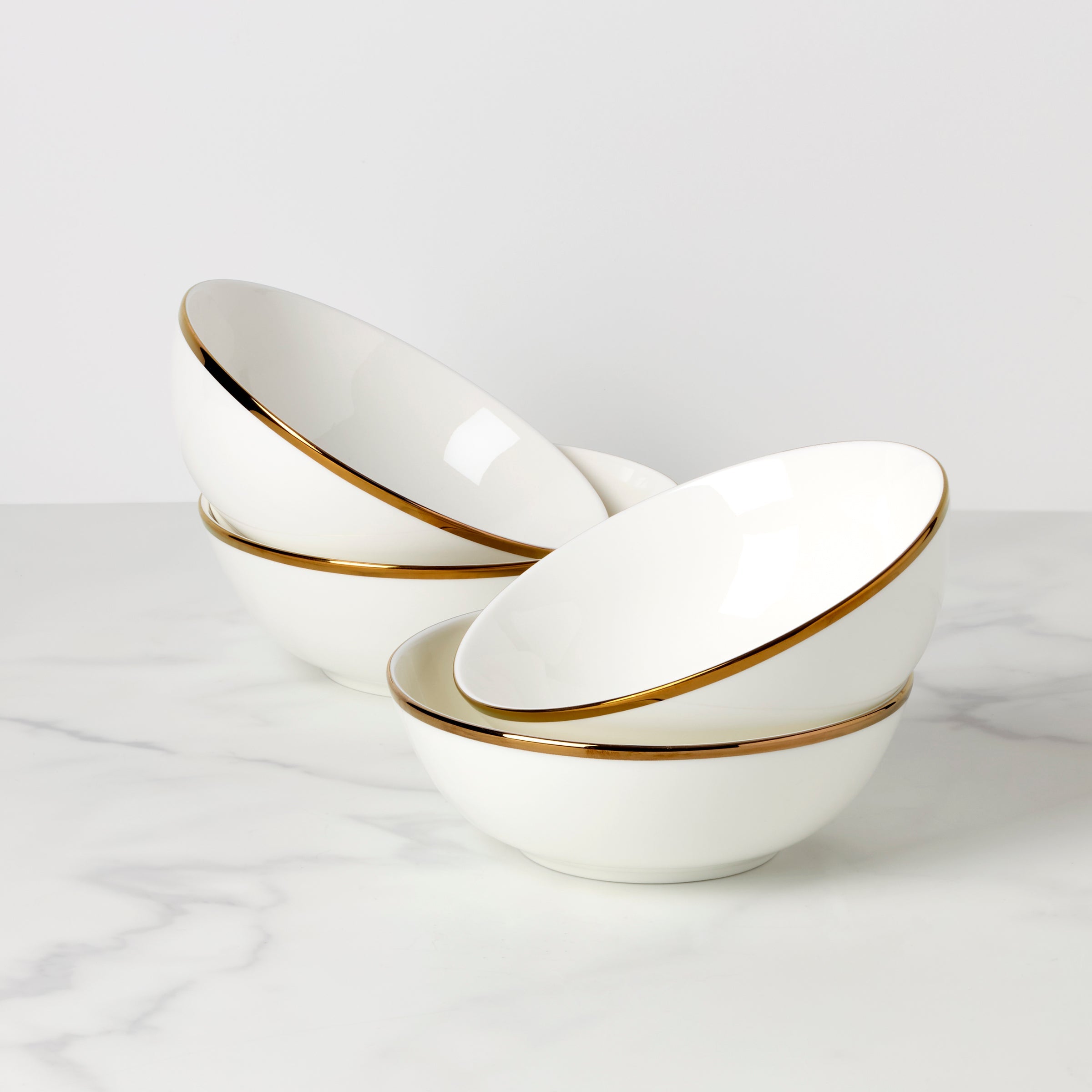 Contempo Luxe Place Setting Bowls   Set of 4