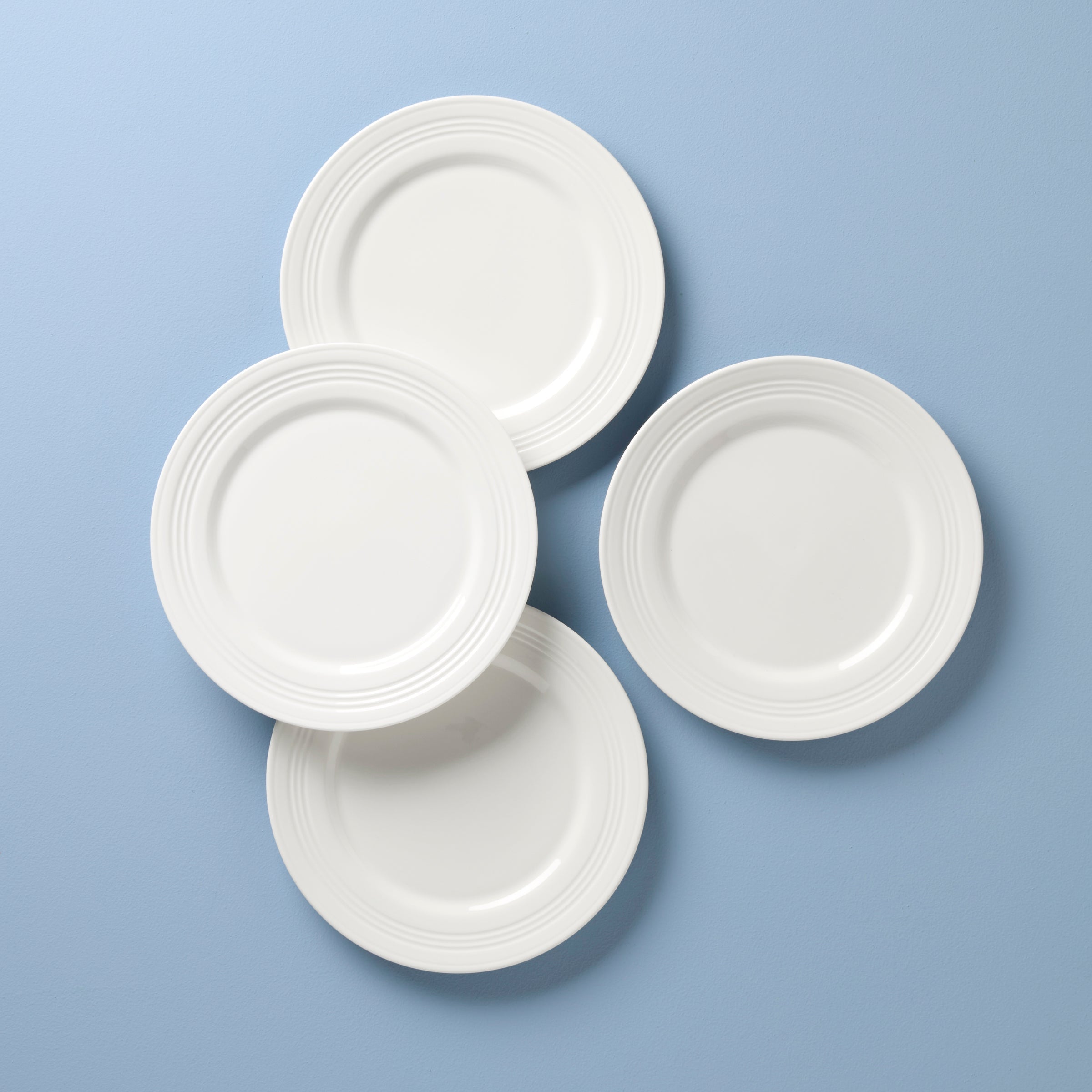 Tin Can Alley Accent Plates   Set of 4