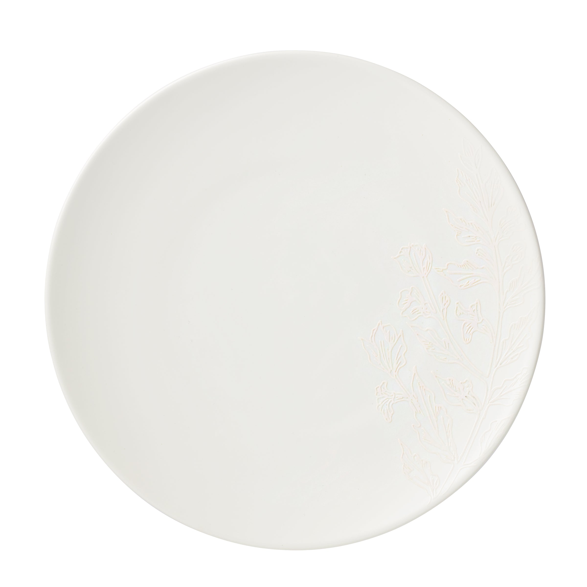 Roseto White 12 Piece Dinnerware Set - Image 10