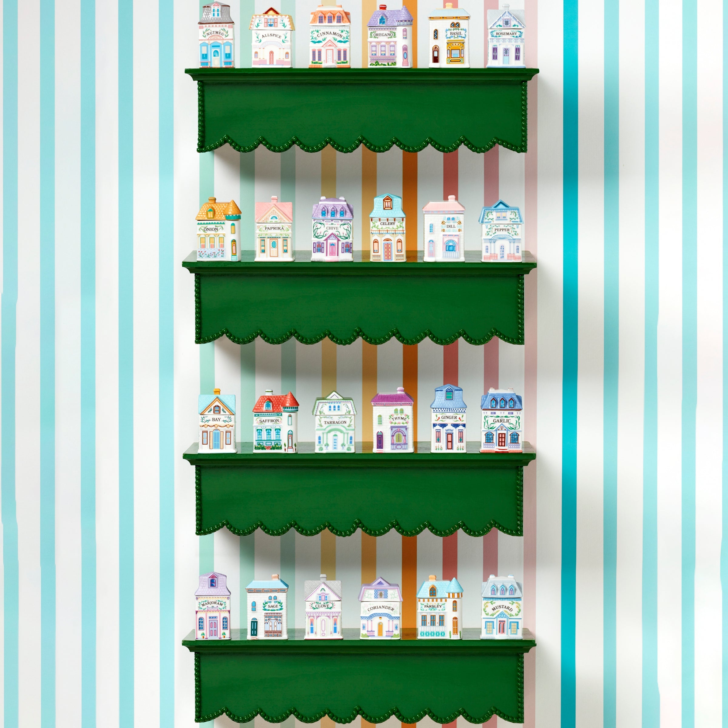 Lenox Spice Village Garlic Spice Jar - Image 4