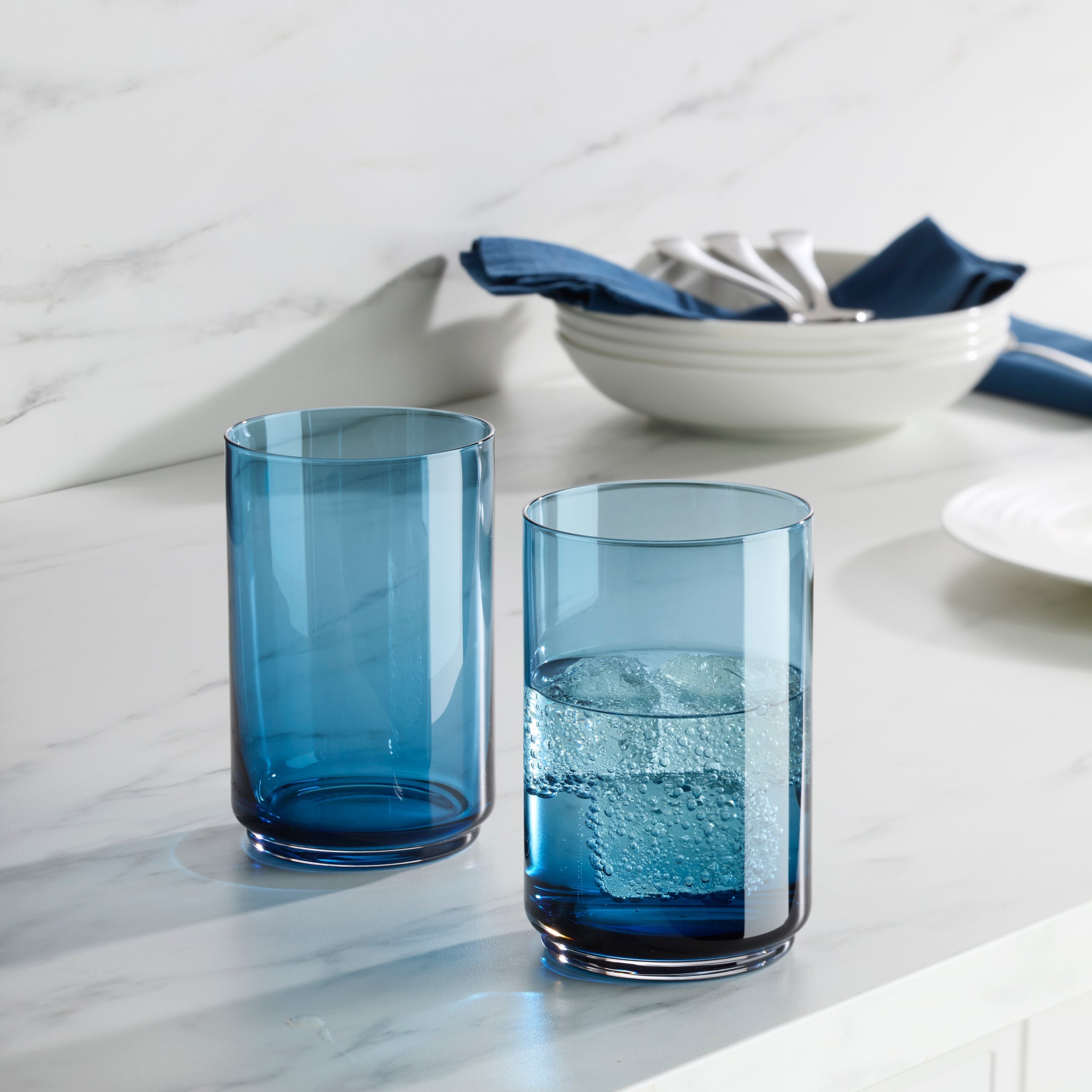 Tuscany Classics Stackable Blue Coolers Set Of 4 - Image 3