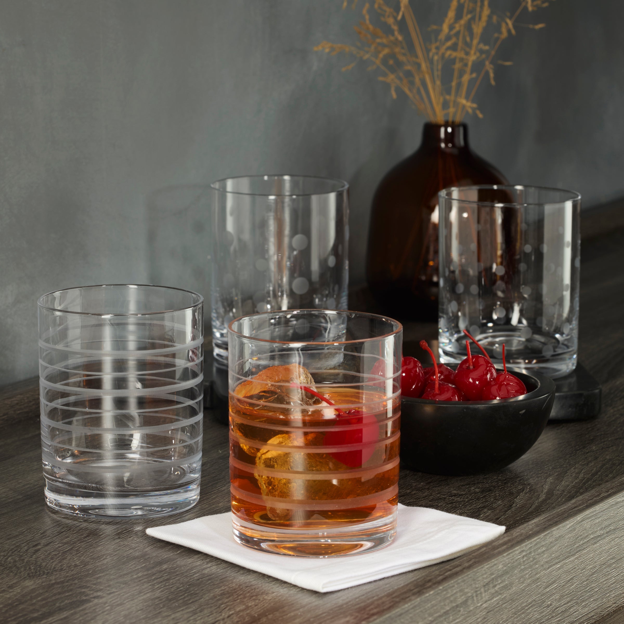 Mingle Double Old Fashion Glasses Set Of 4 - Image 3