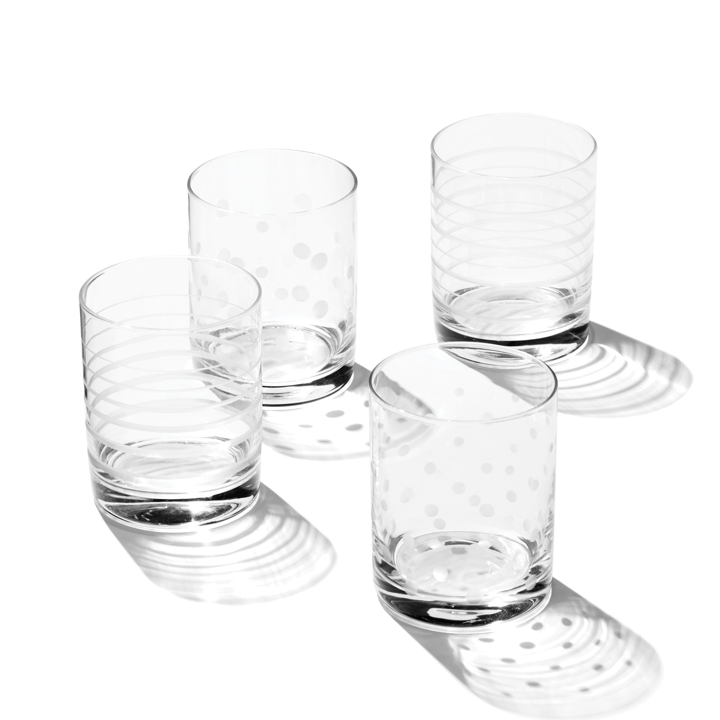 Mingle Double Old Fashion Glasses Set Of 4 - Image 5