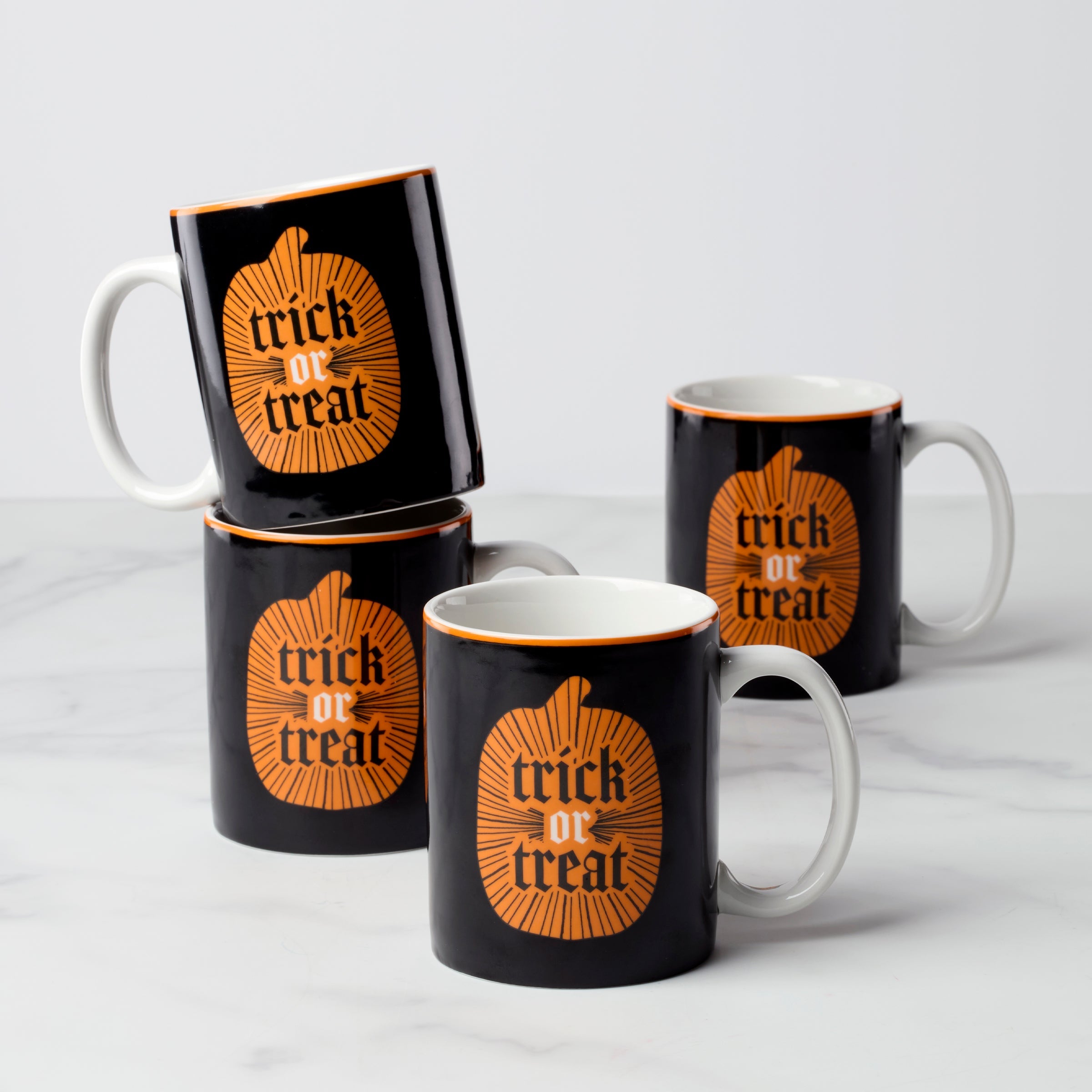 Vintro Halloween Mugs Set of 4