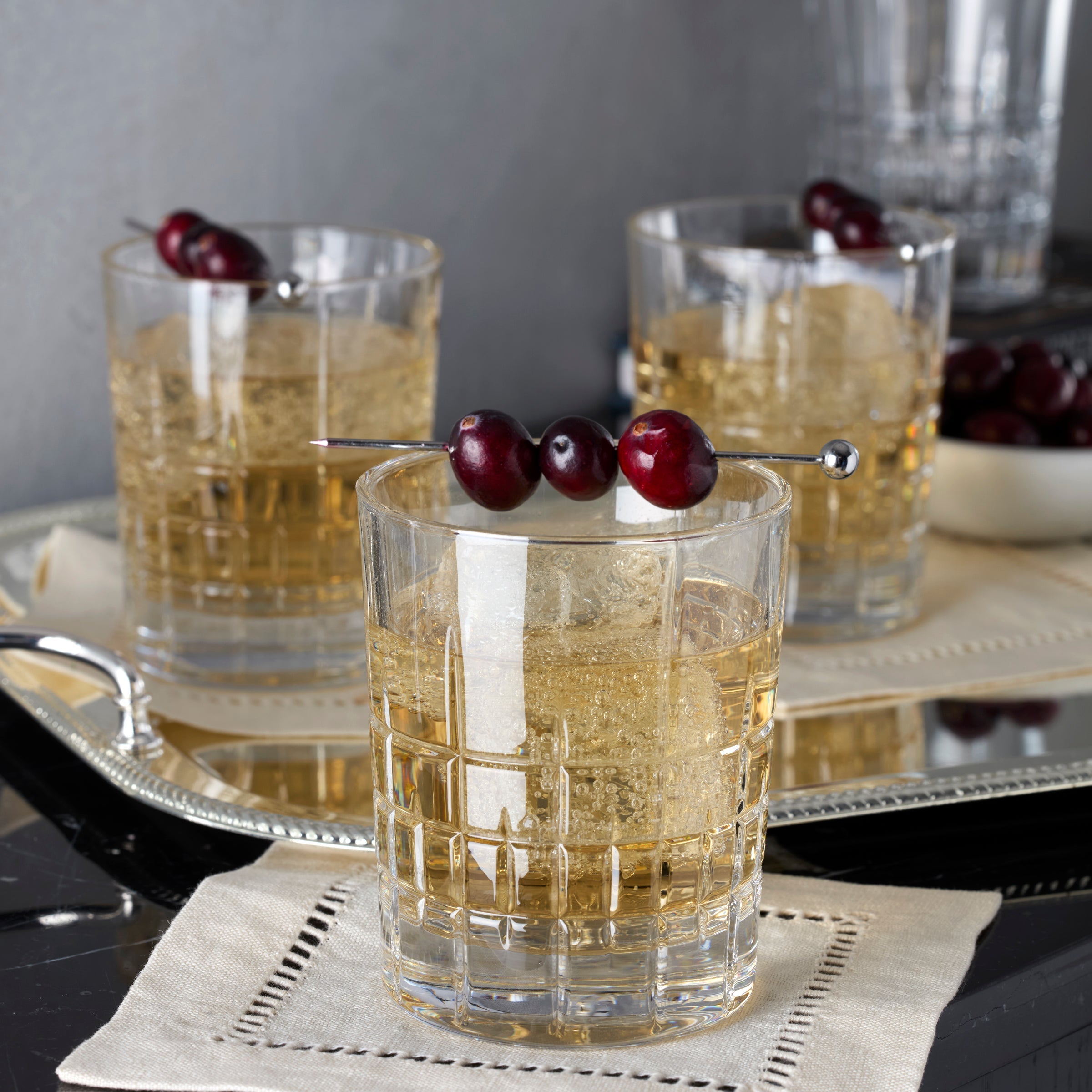 Alternative view of Deklan Double Old Fashion Glasses   Set Of 4