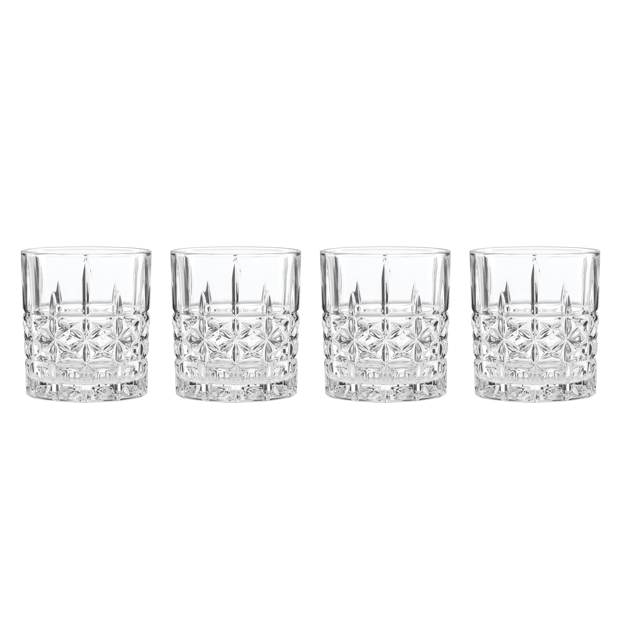 Apollo Double Old Fashion Glasses   Set Of 4