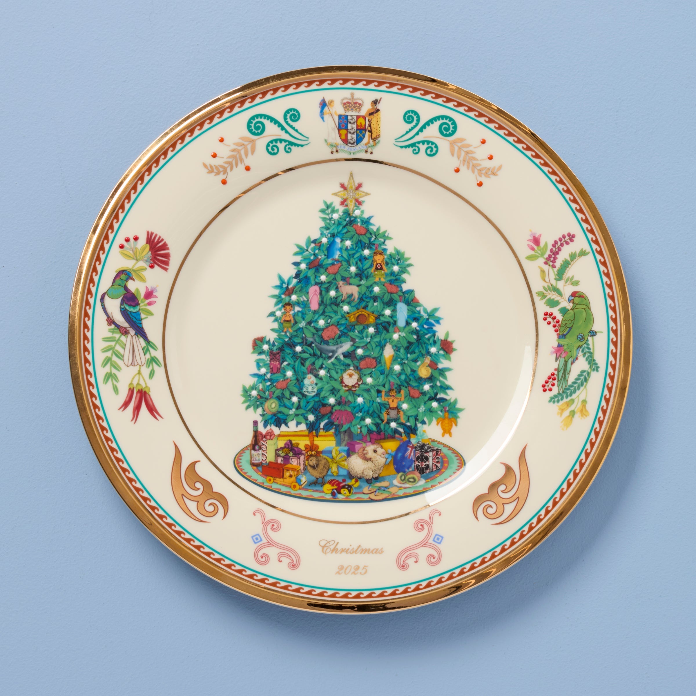 2025 Trees Around The World Plate   New Zealand