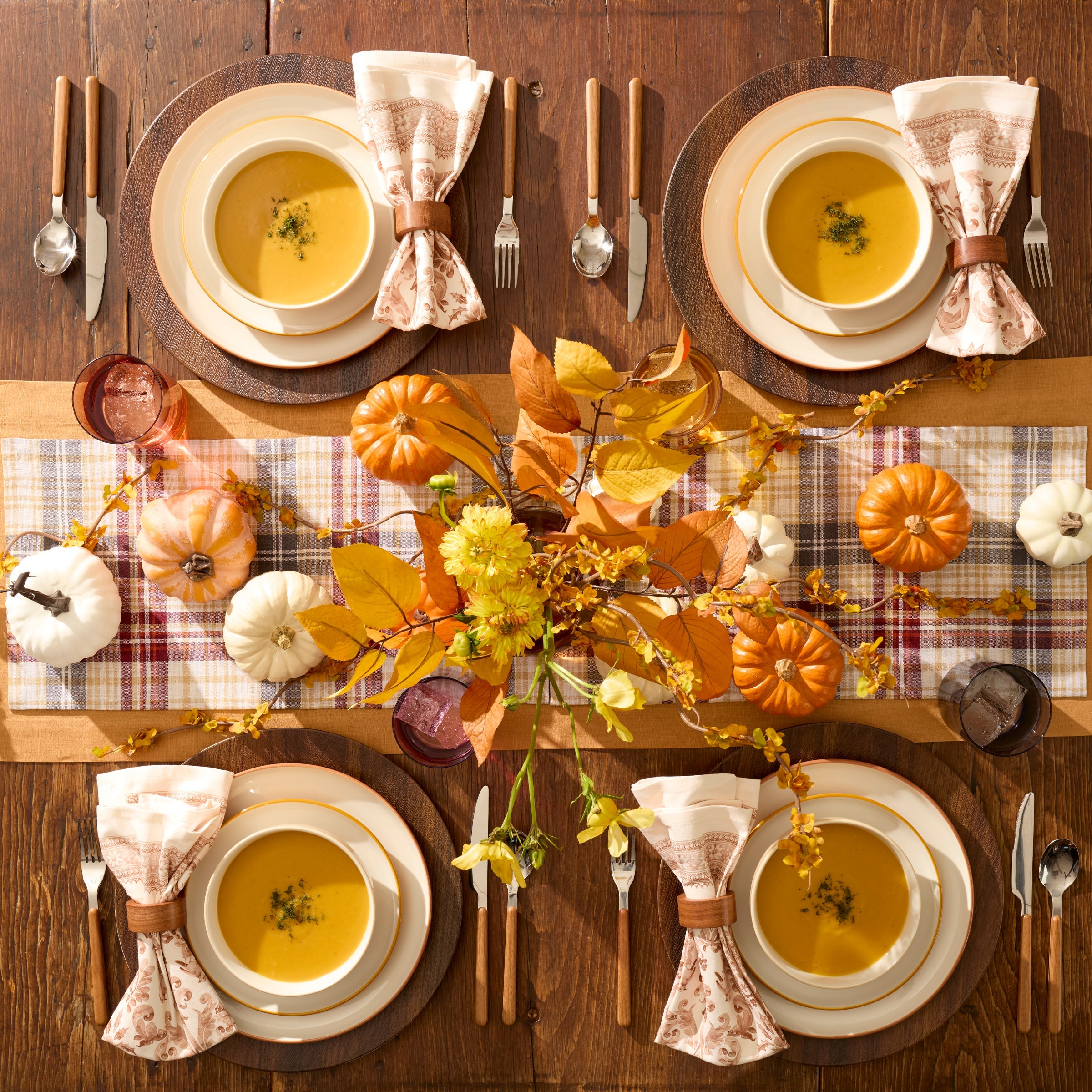 24 Seven Colors Sunbaked 12 Piece Dinnerware Set - Image 6