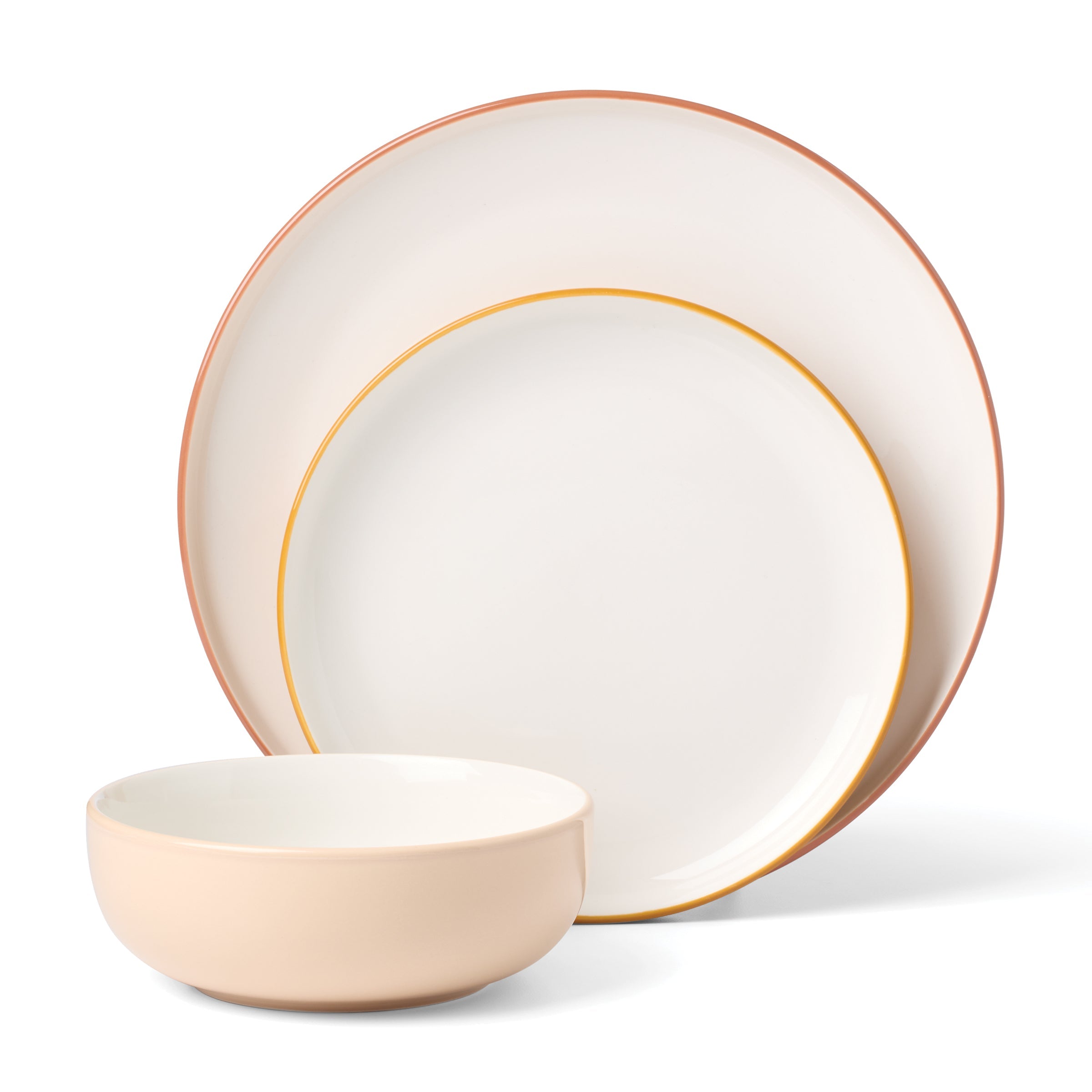 24 Seven Colors Sunbaked 12 Piece Dinnerware Set - Image 11