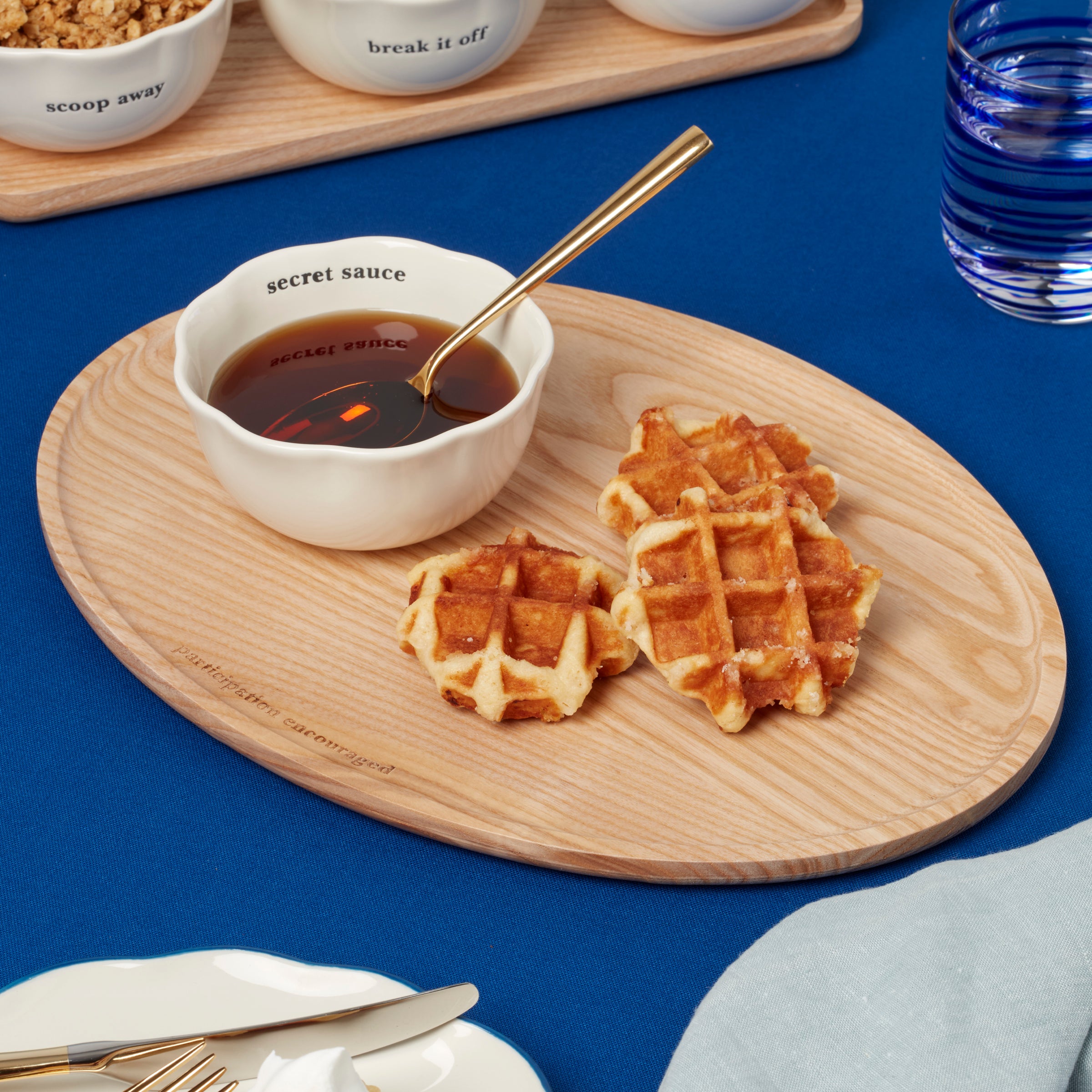 Alternative view of What A Treat Oval Platter & Bowl Set