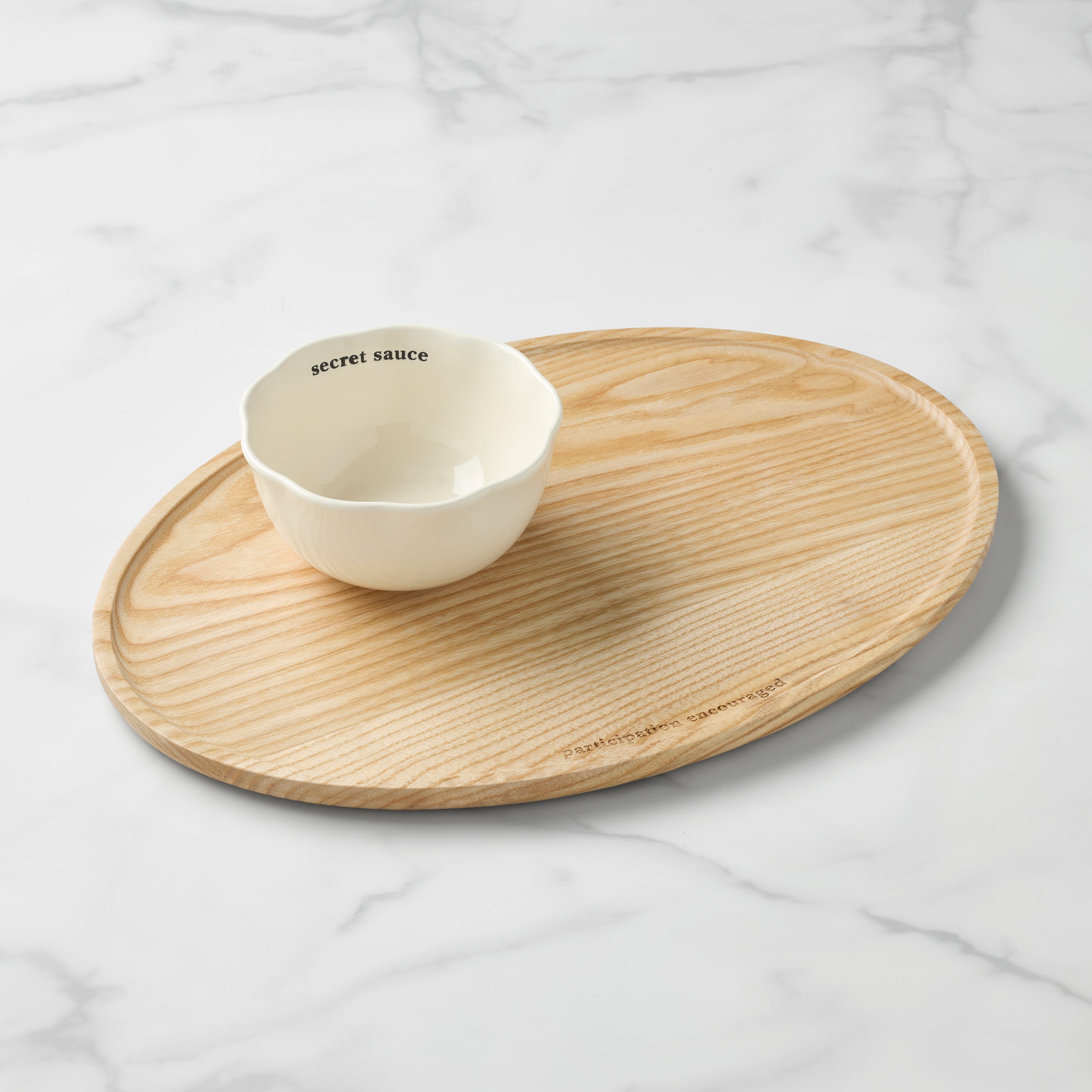 What A Treat Oval Platter & Bowl Set