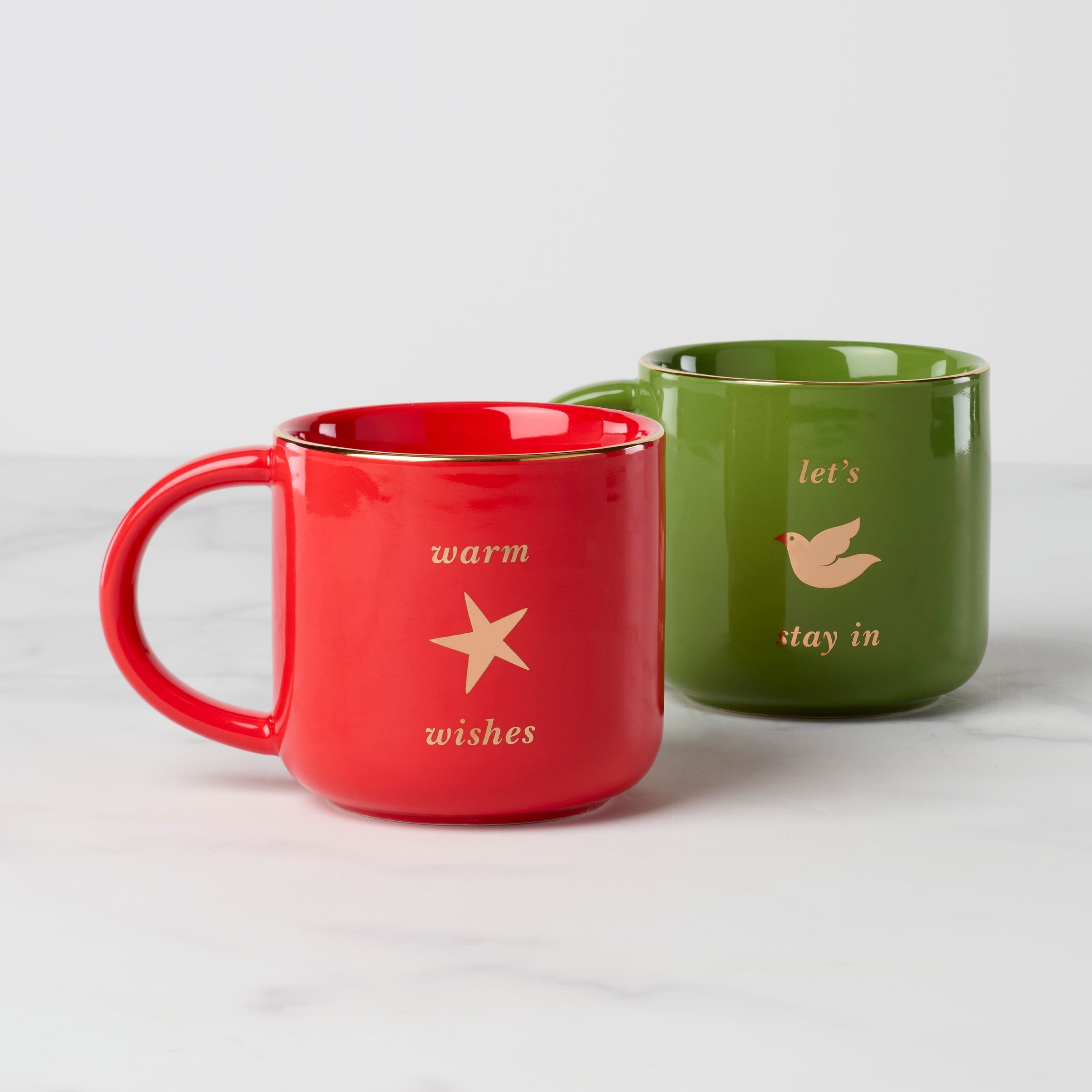 Alternative view of Be Jolly Warm Wishes Mugs   Set of 2