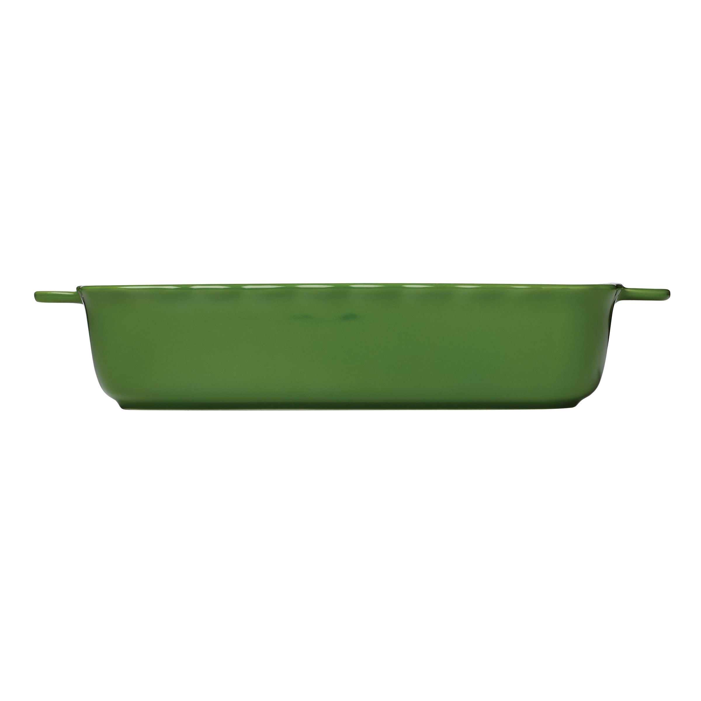 Alternative view of Evergreen Rectangular Scallop Baking Dish