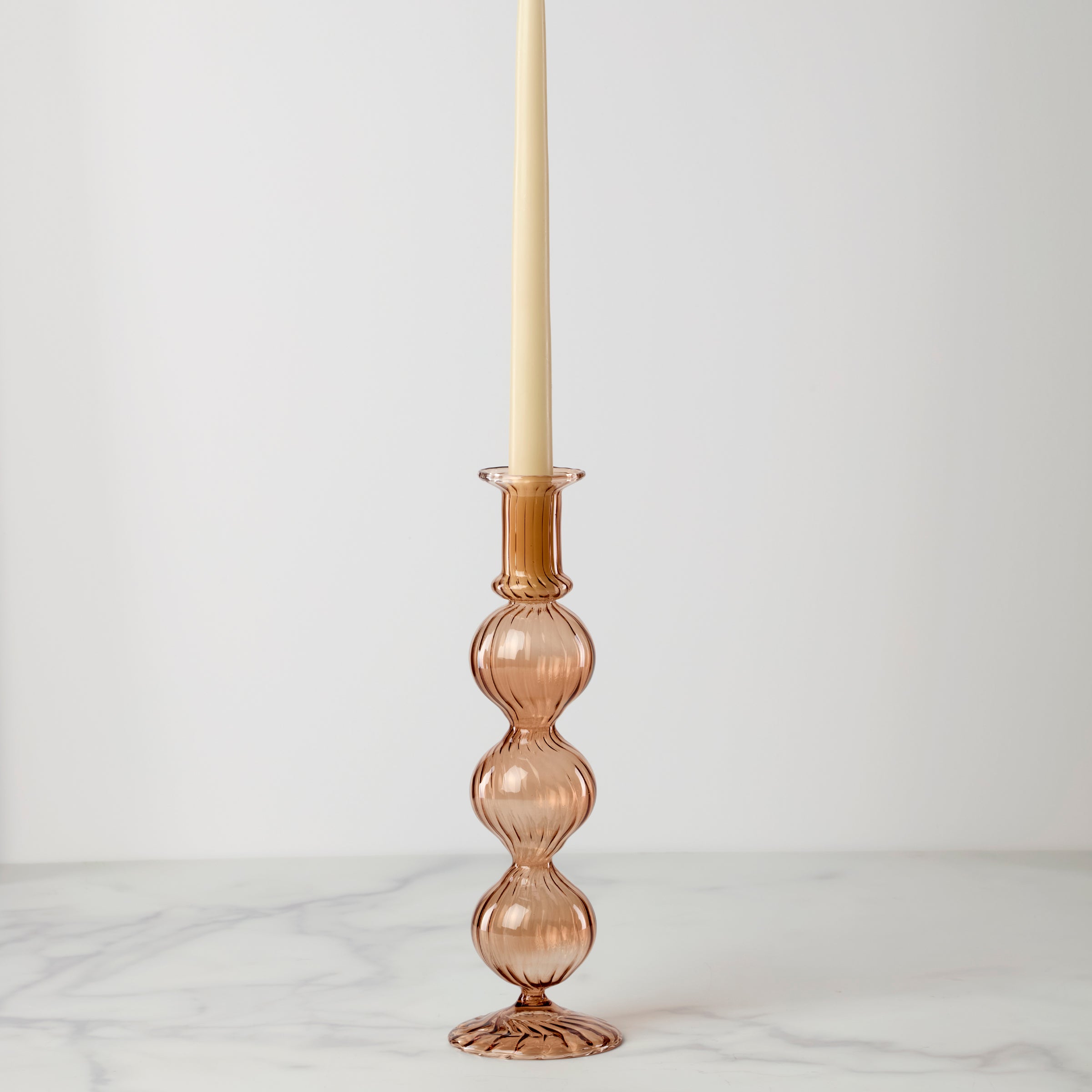 Alternative view of Nalia Candlestick Holder   Amaranth