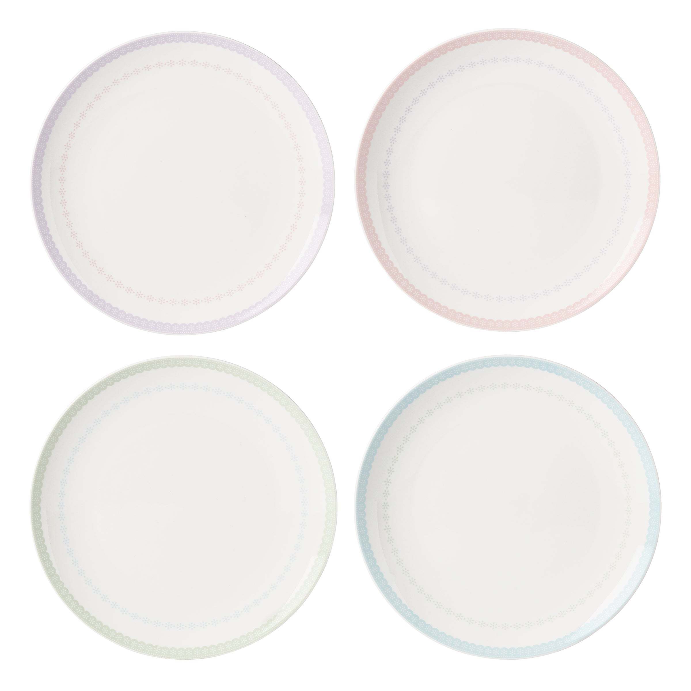 Bunny Hop Dinner Plates Set of 4