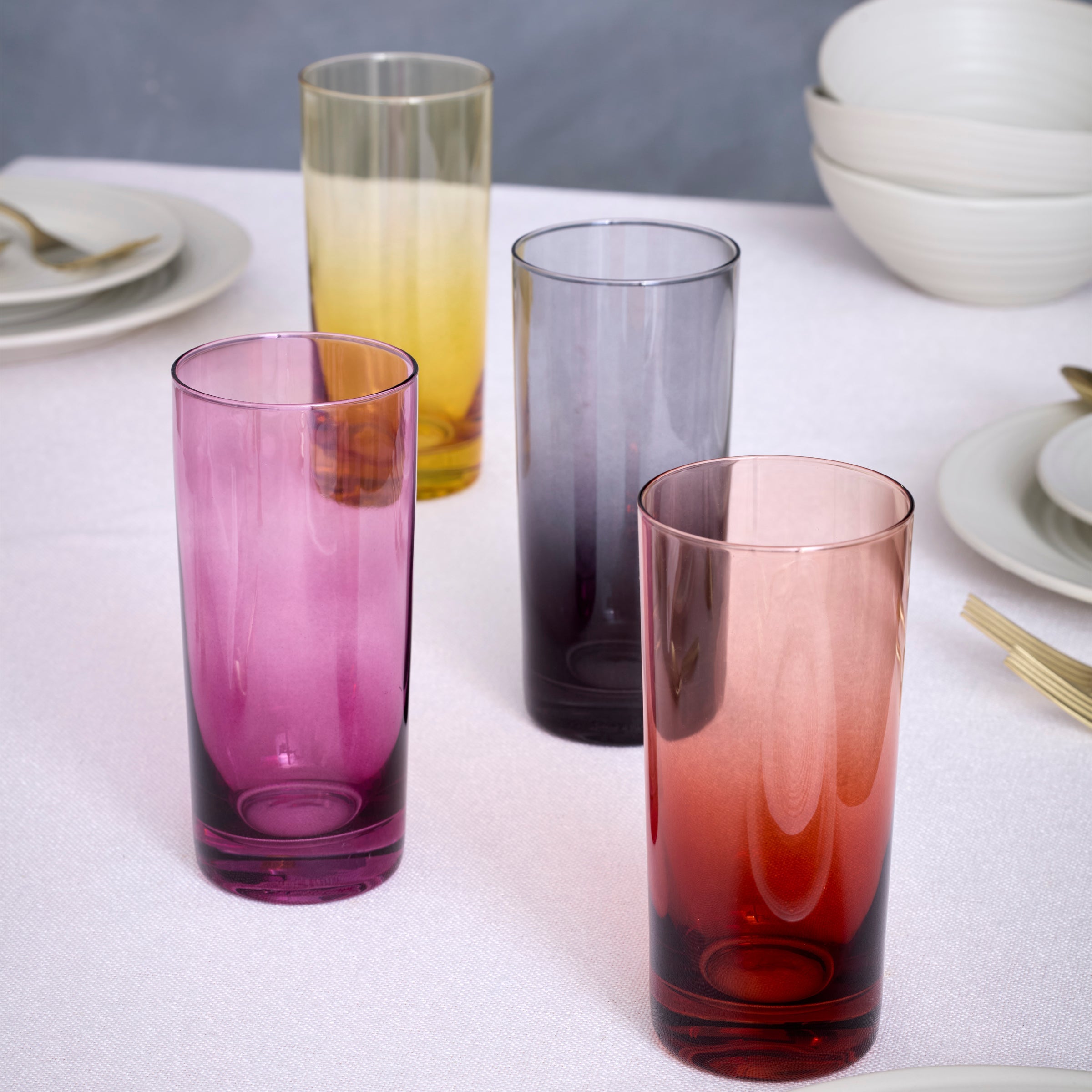 Golden Hour Highball Glasses Set Of 4 - Image 3