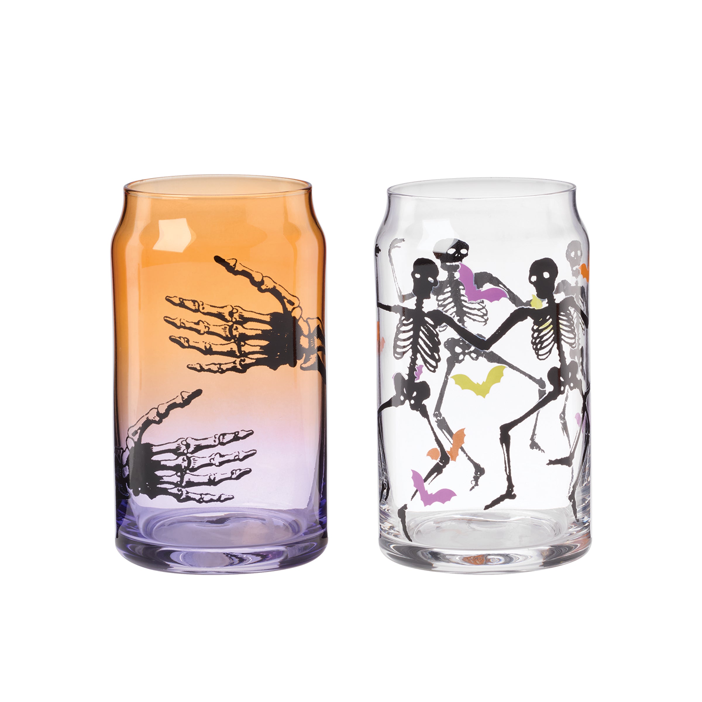 Alternative view of Mix Glass Halloween Can Cooler   12 piece