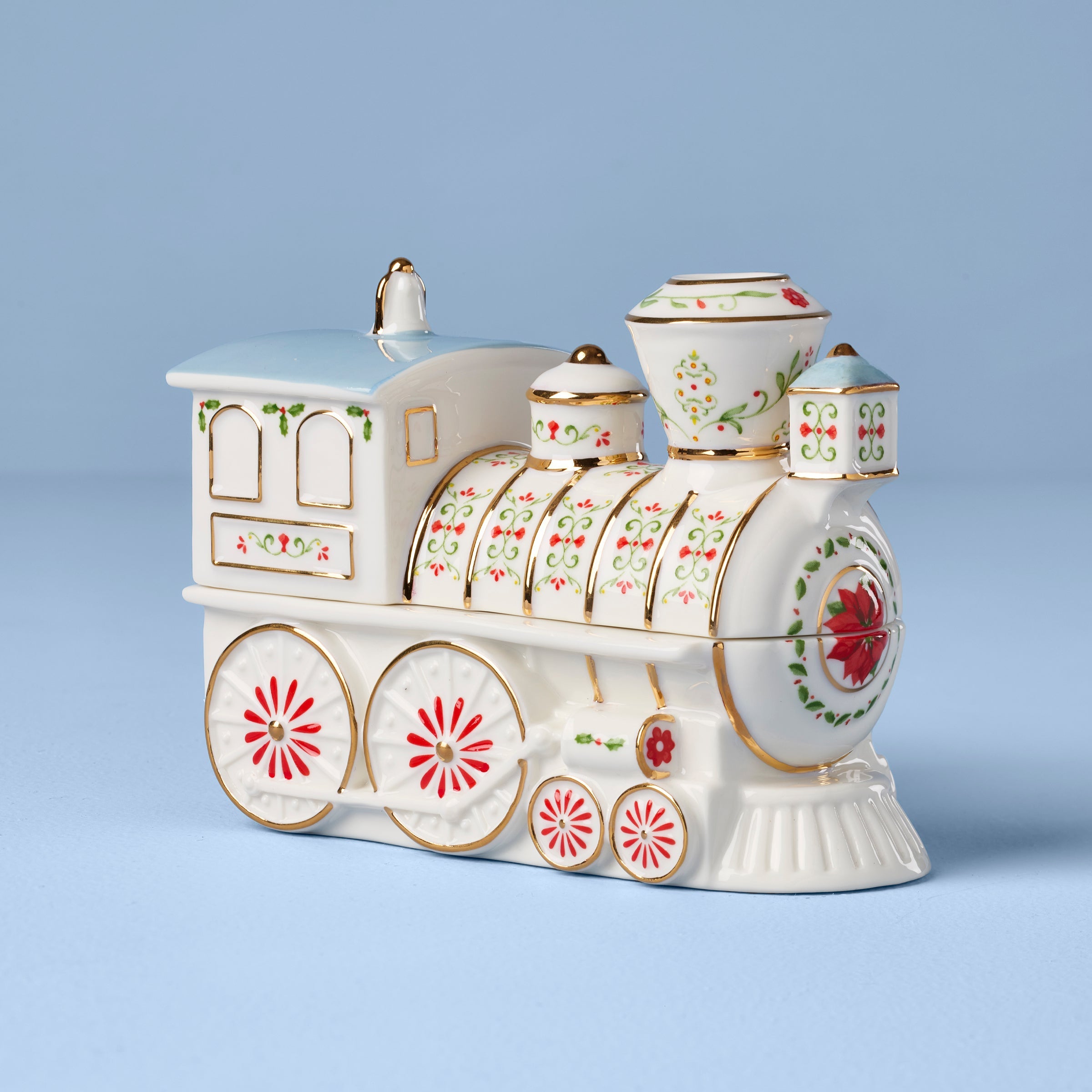 Alternative view of Lenox Holiday Village Christmas Train Server