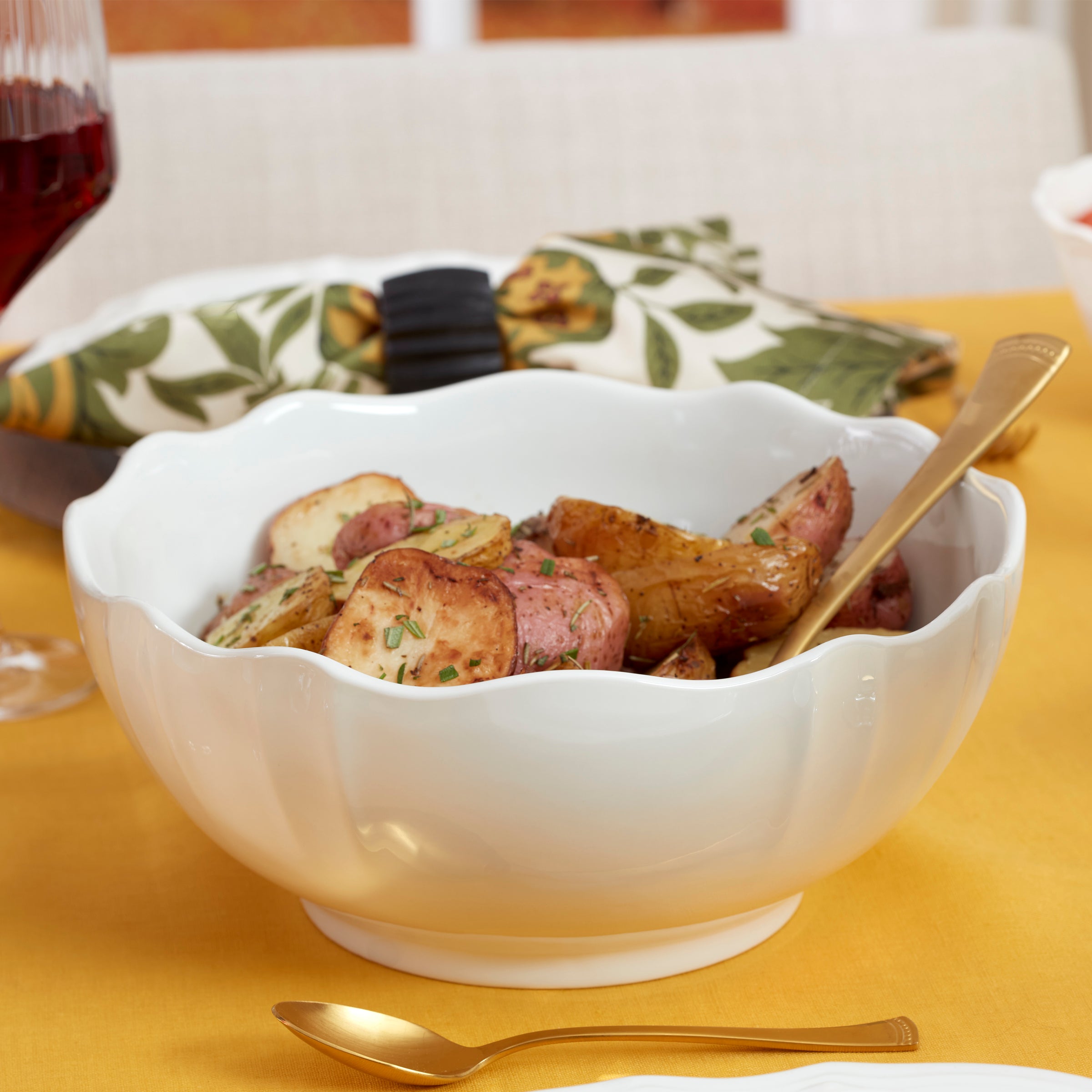 Alternative view of Eldridge Serving Bowl