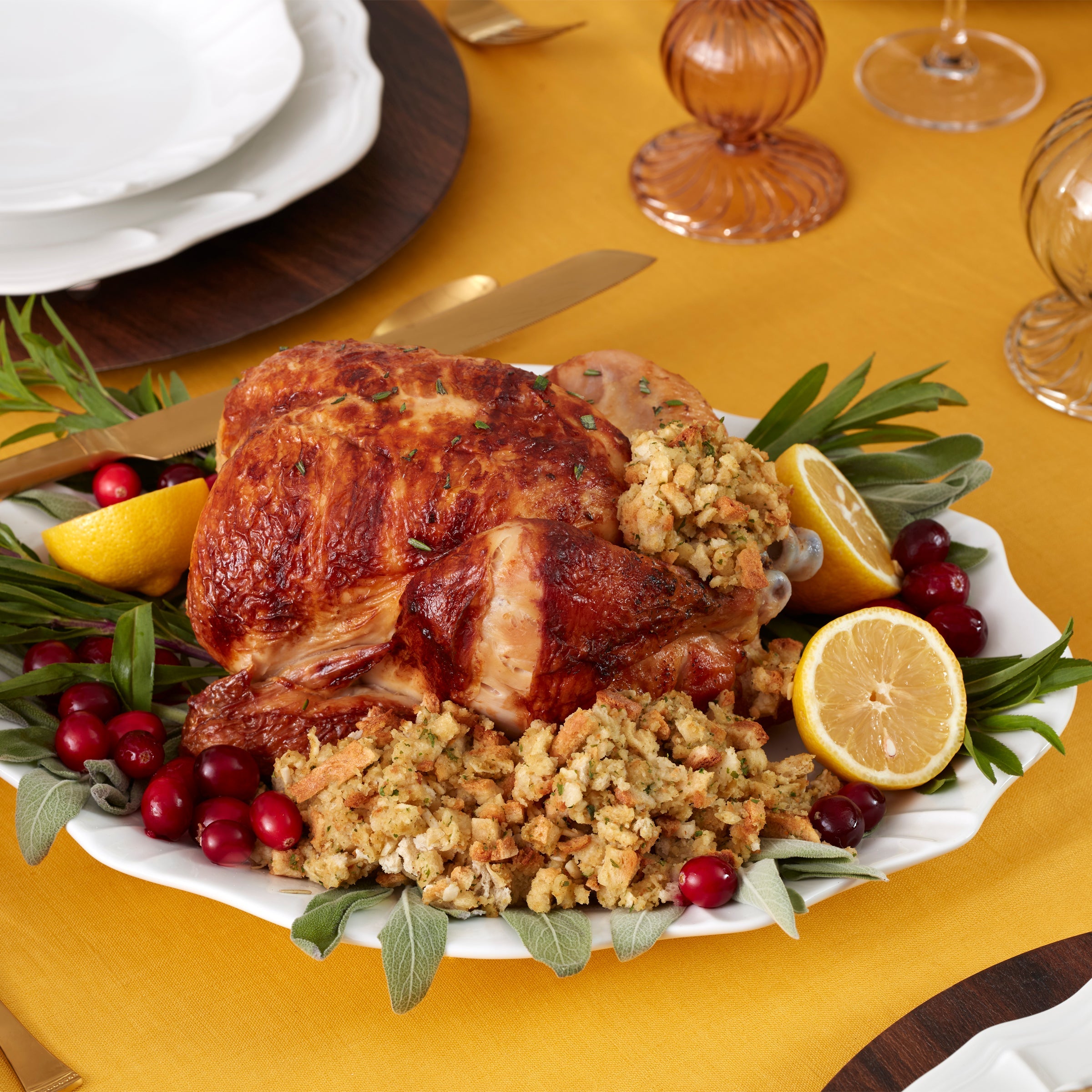 Alternative view of Eldridge Serving Platter