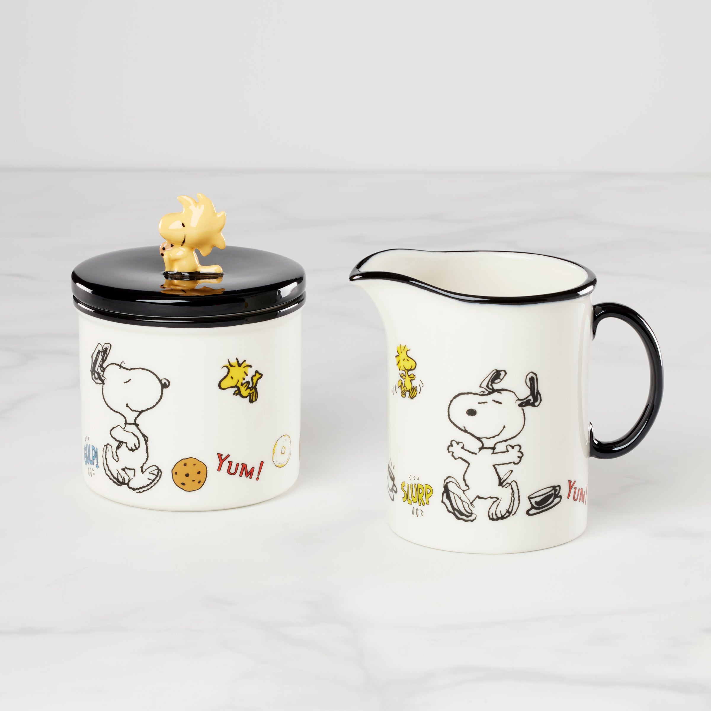 Alternative view of Chef Snoopy Sugar & Creamer   2 Piece Set