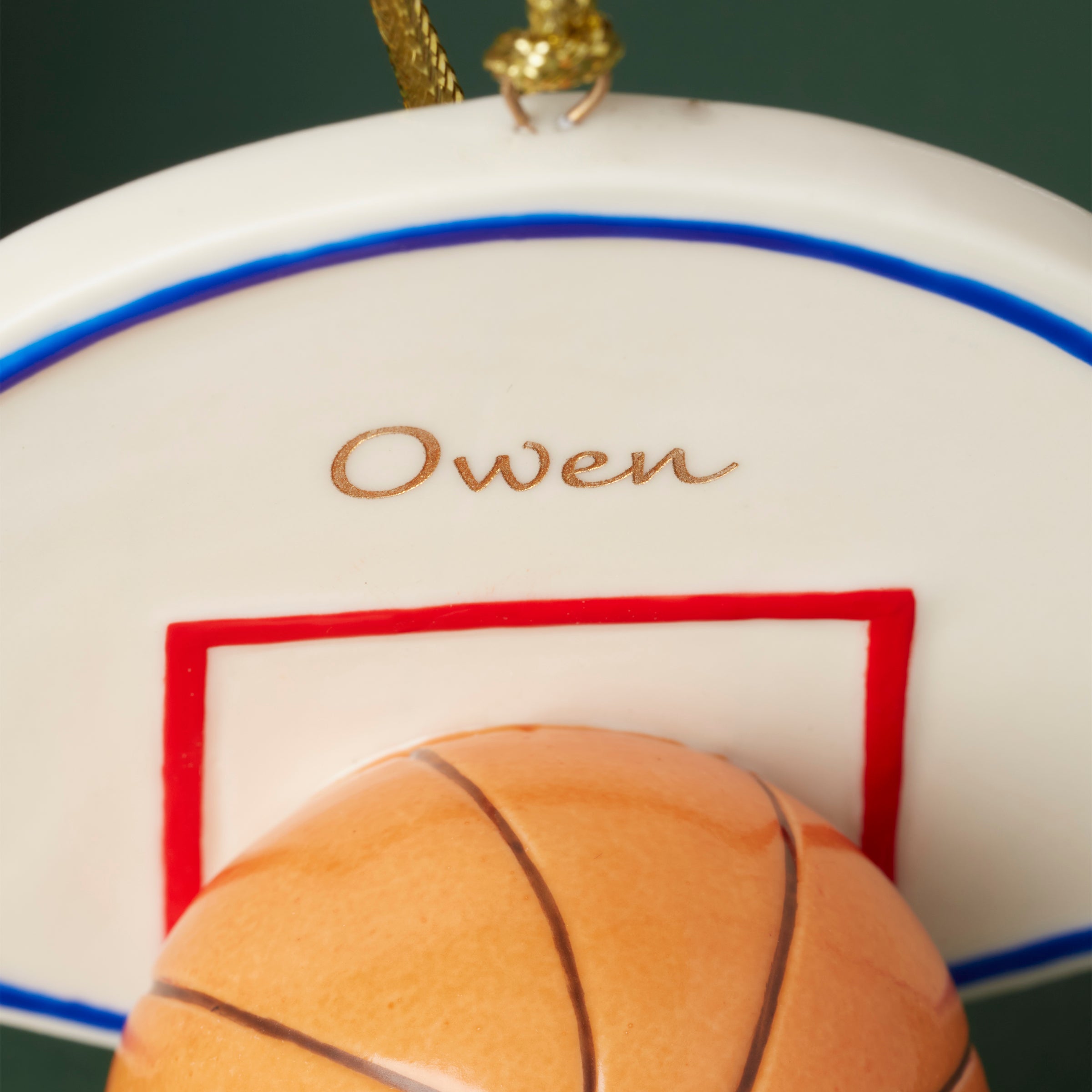 Personalized Basketball Ornament - Image 5