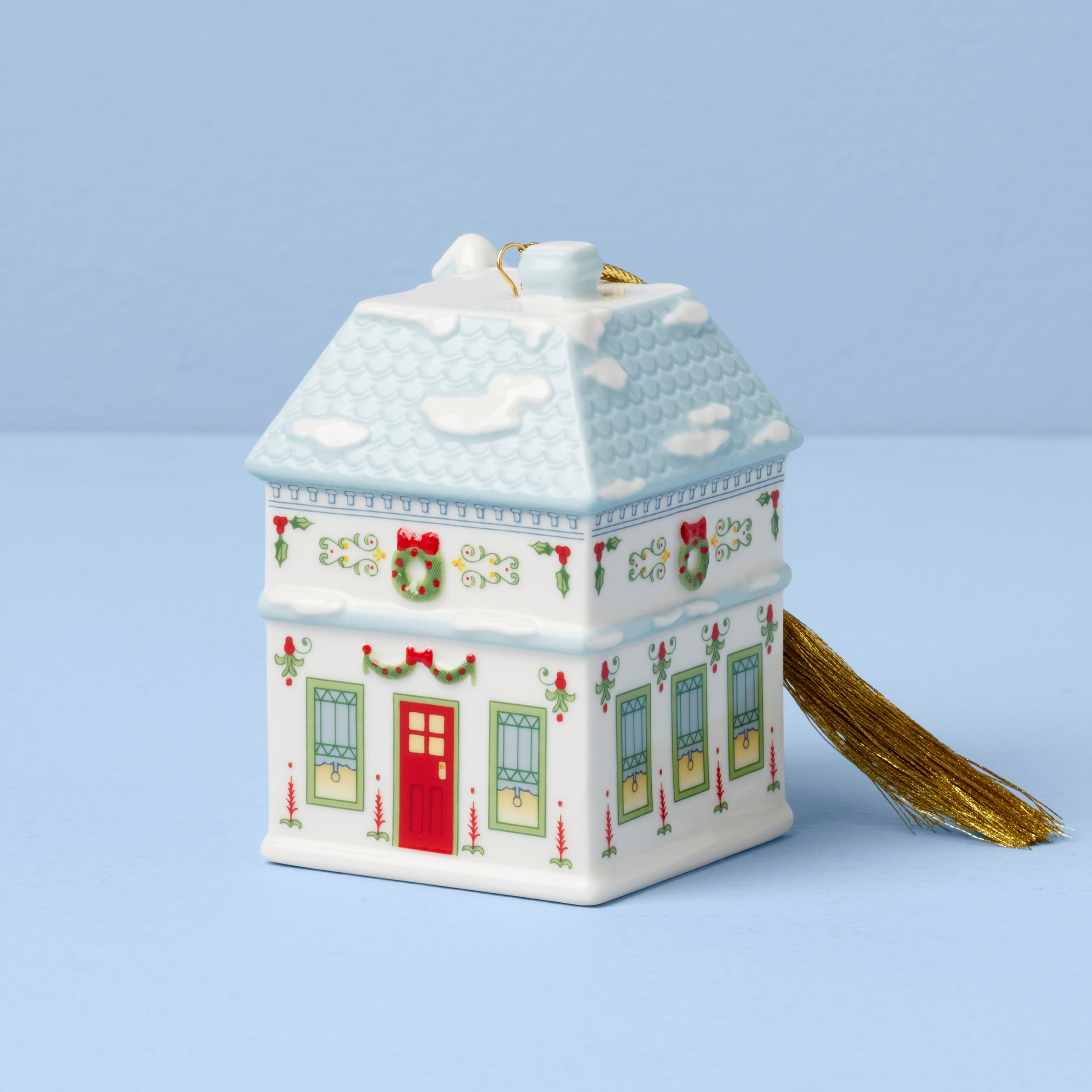Alternative view of Lenox Holiday Village 2025 Annual Ornament