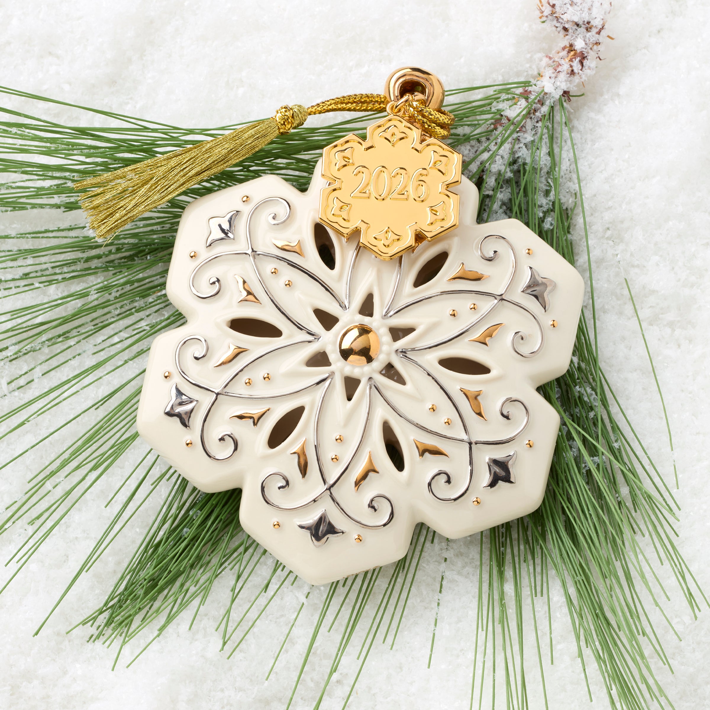 Alternative view of 2026 Lenox Annual Ornament